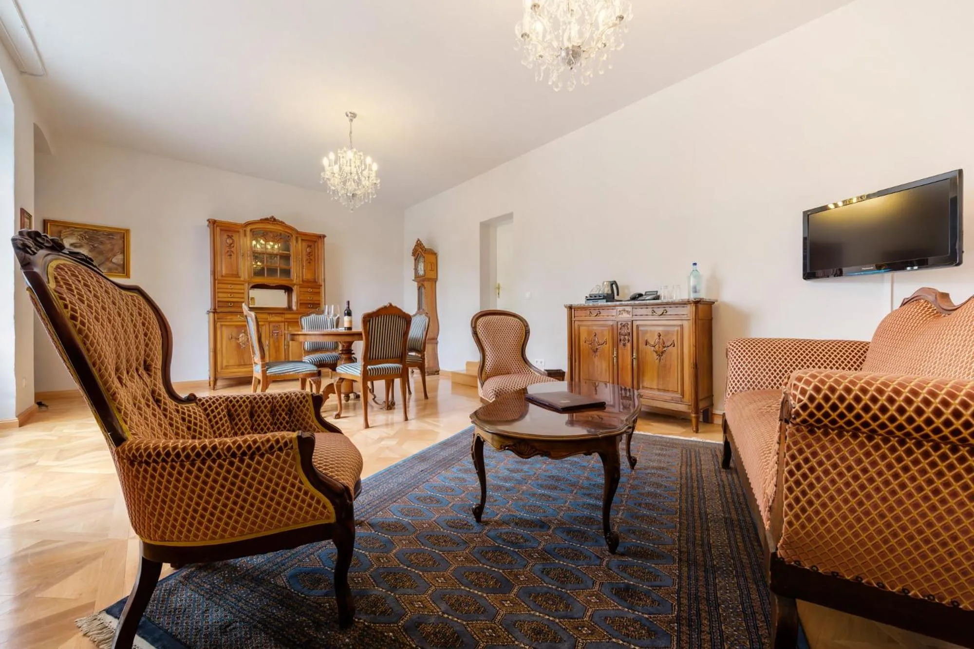 Living room in Schloss Purschenstein