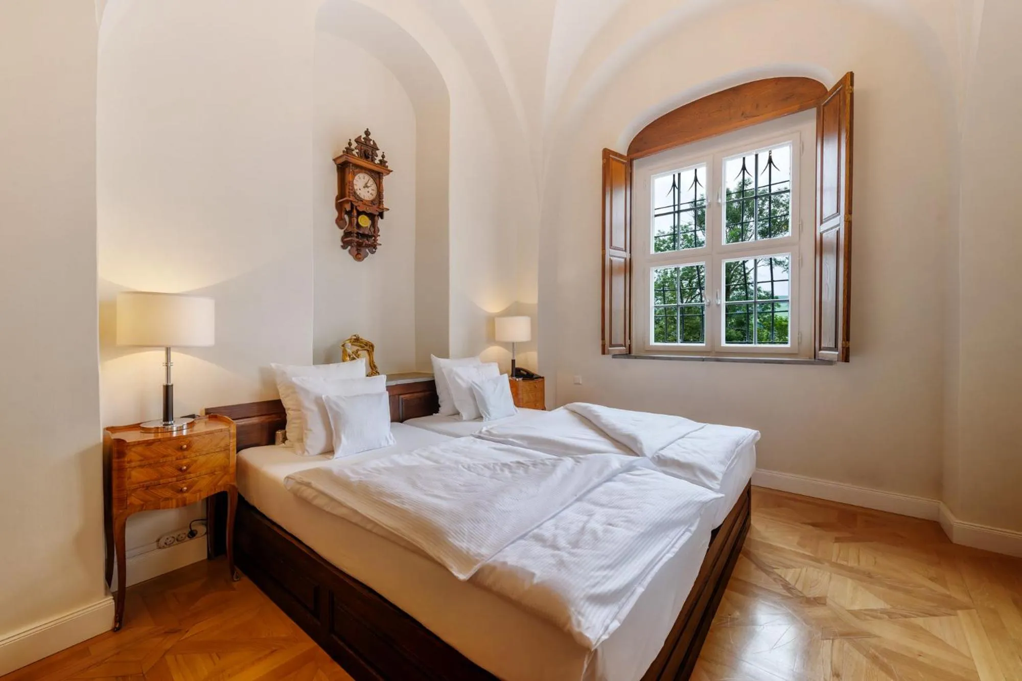 Bed in Schloss Purschenstein