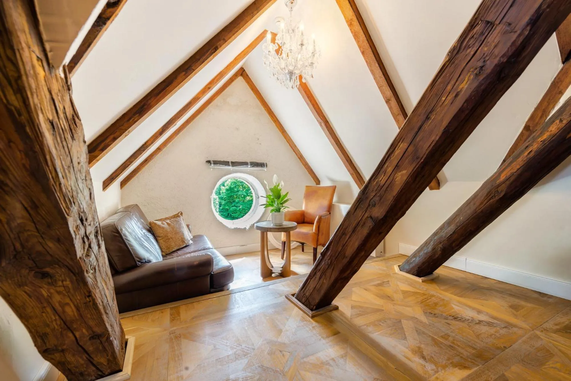 Seating area in Schloss Purschenstein