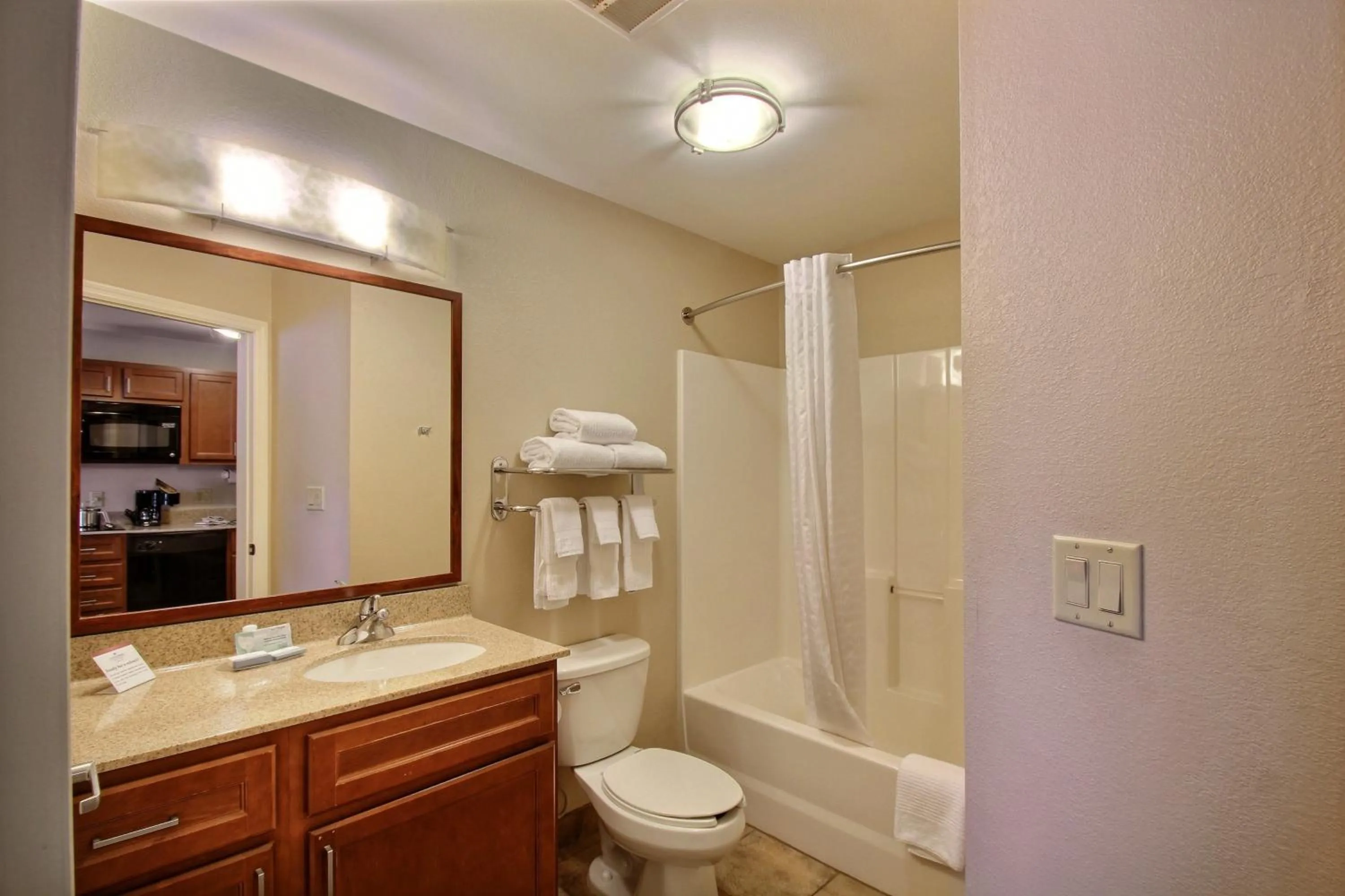 Bathroom in Candlewood Suites Milwaukee Airport - Oak Creek by IHG