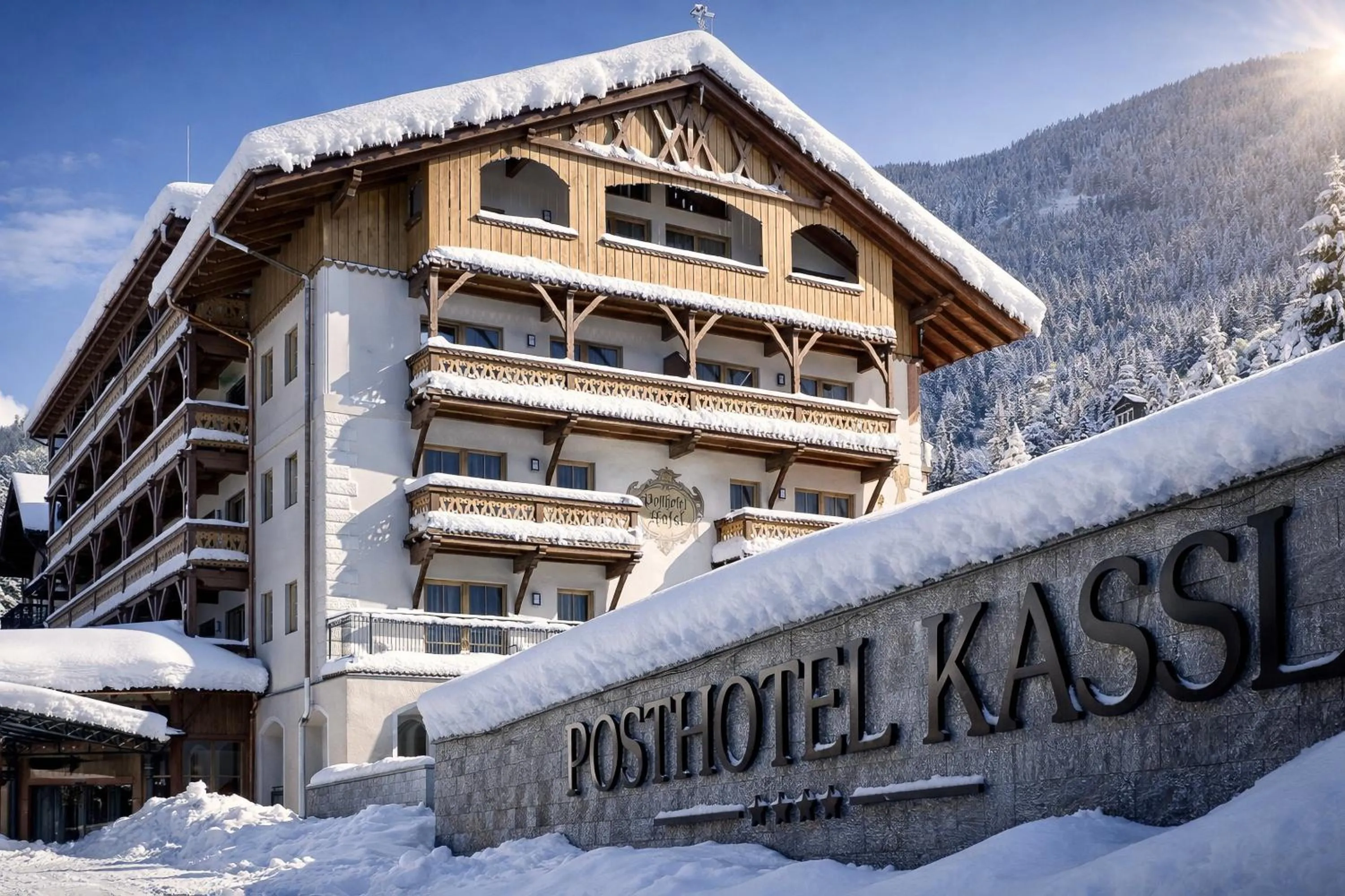 Property building in Posthotel Kassl 4-Sterne-Superior