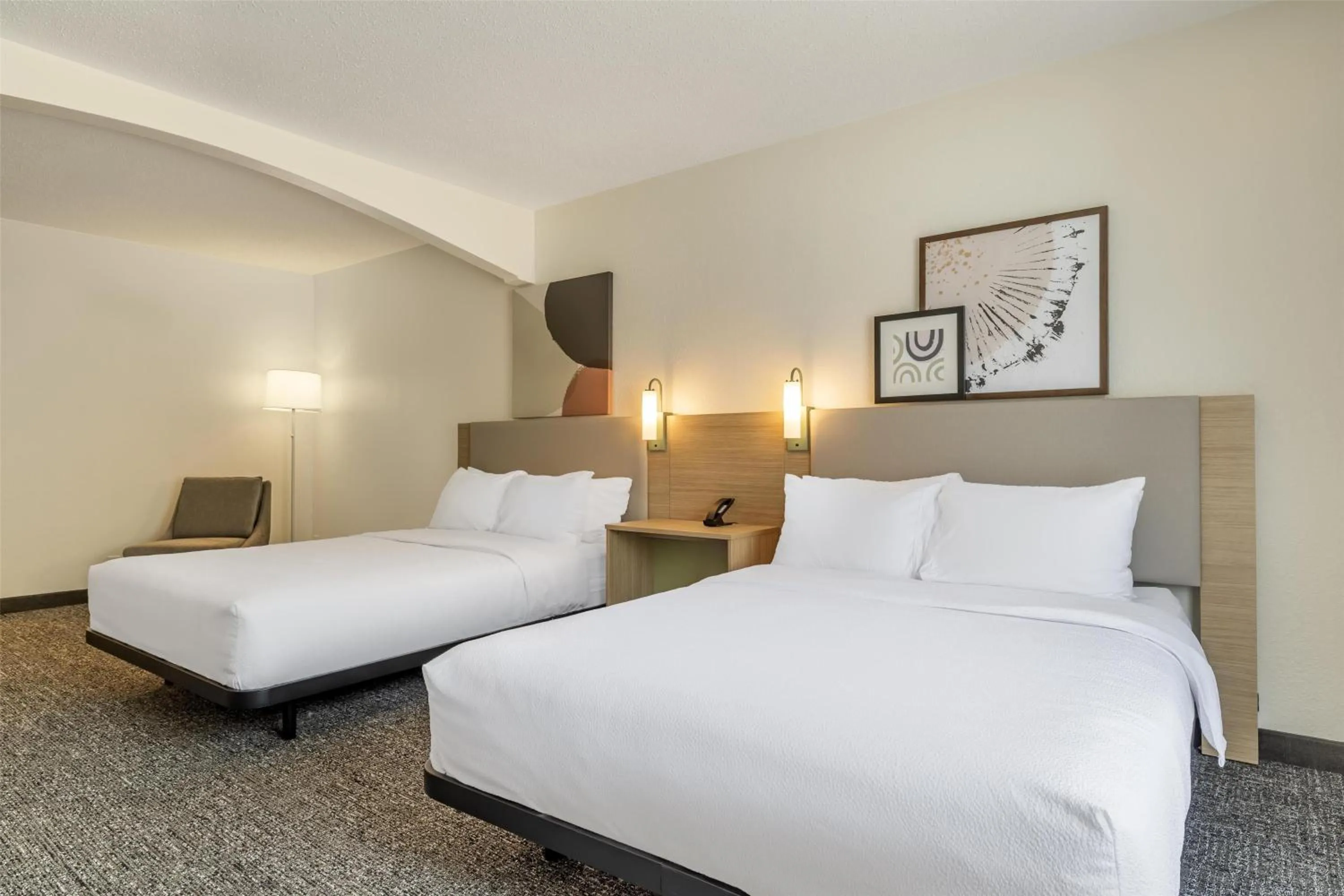 Bed in Spark by Hilton La Crosse Onalaska