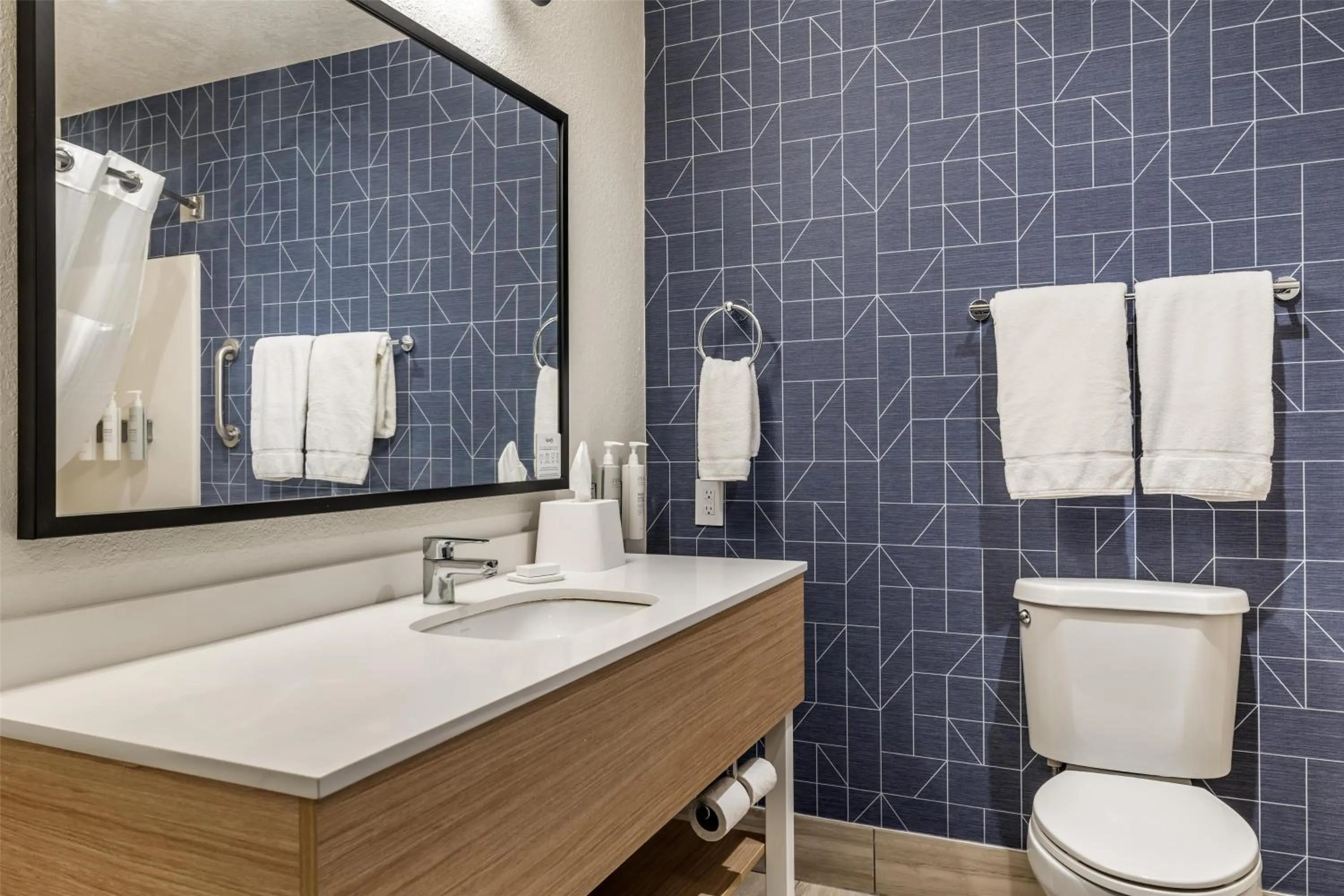 Bathroom in Spark by Hilton La Crosse Onalaska