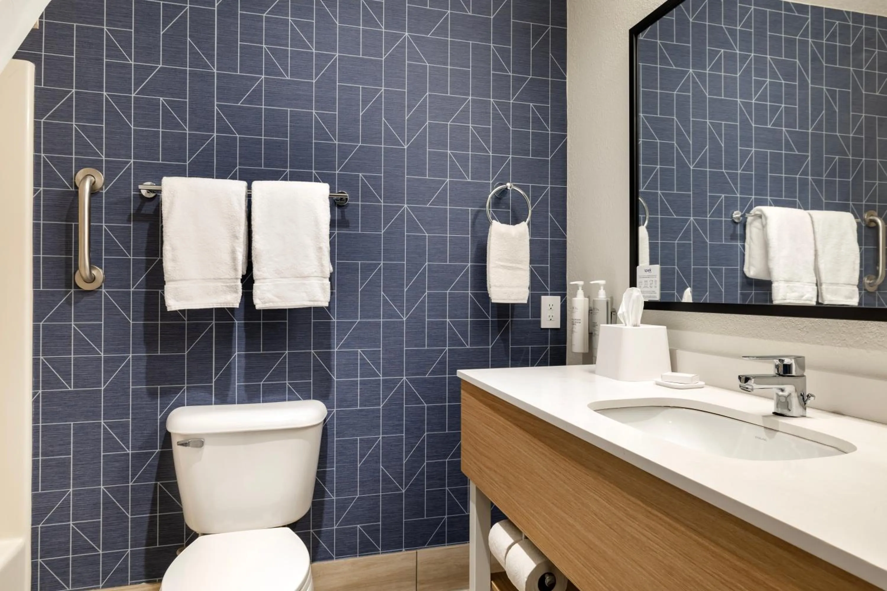 Bathroom in Spark by Hilton La Crosse Onalaska