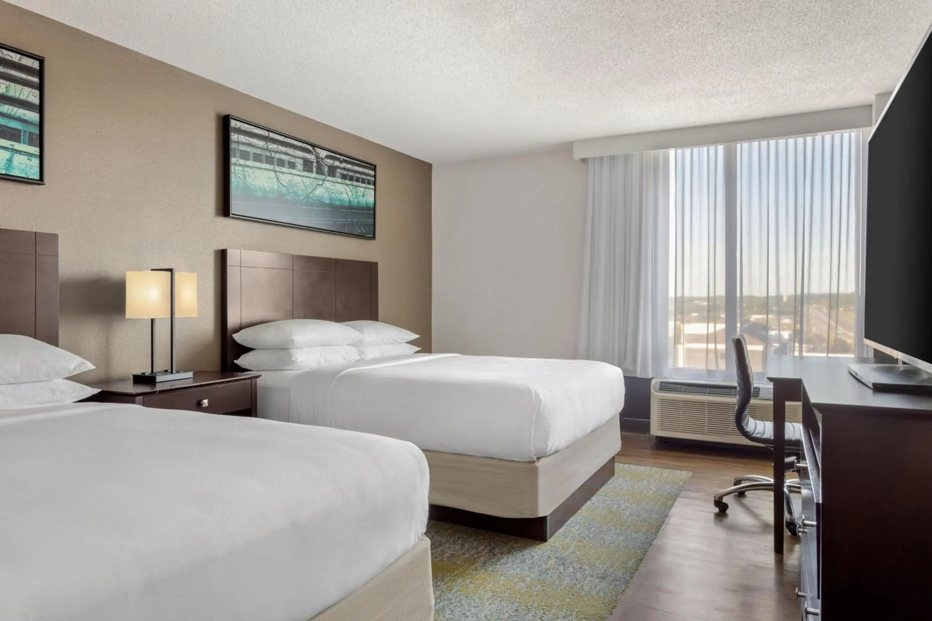 Queen Room with Two Queen Beds - Hearing Accessible in Delta Hotels by Marriott Bristol Queen Room with Two Queen Beds - Hearing Accessible in Delta Hotels by Marriott Bristol