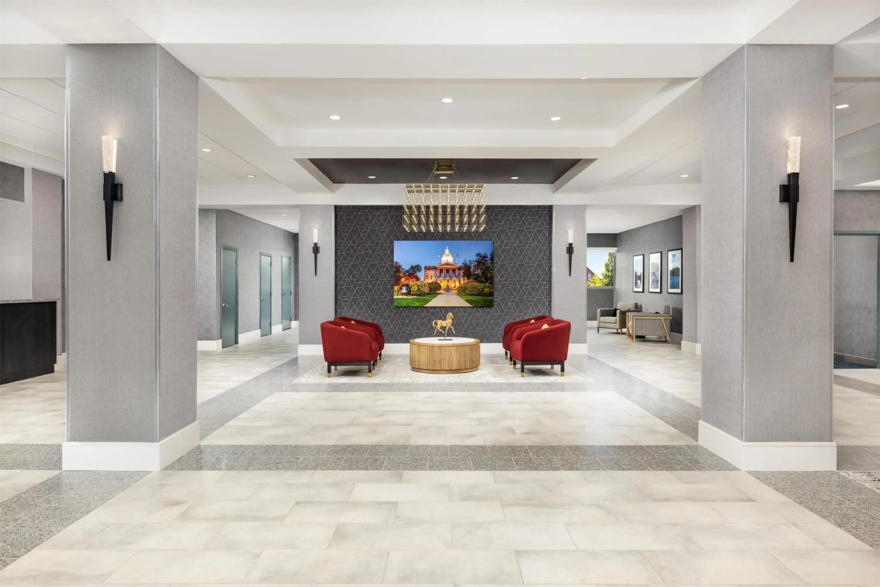 Lobby or reception in Doubletree By Hilton Concord Downtown