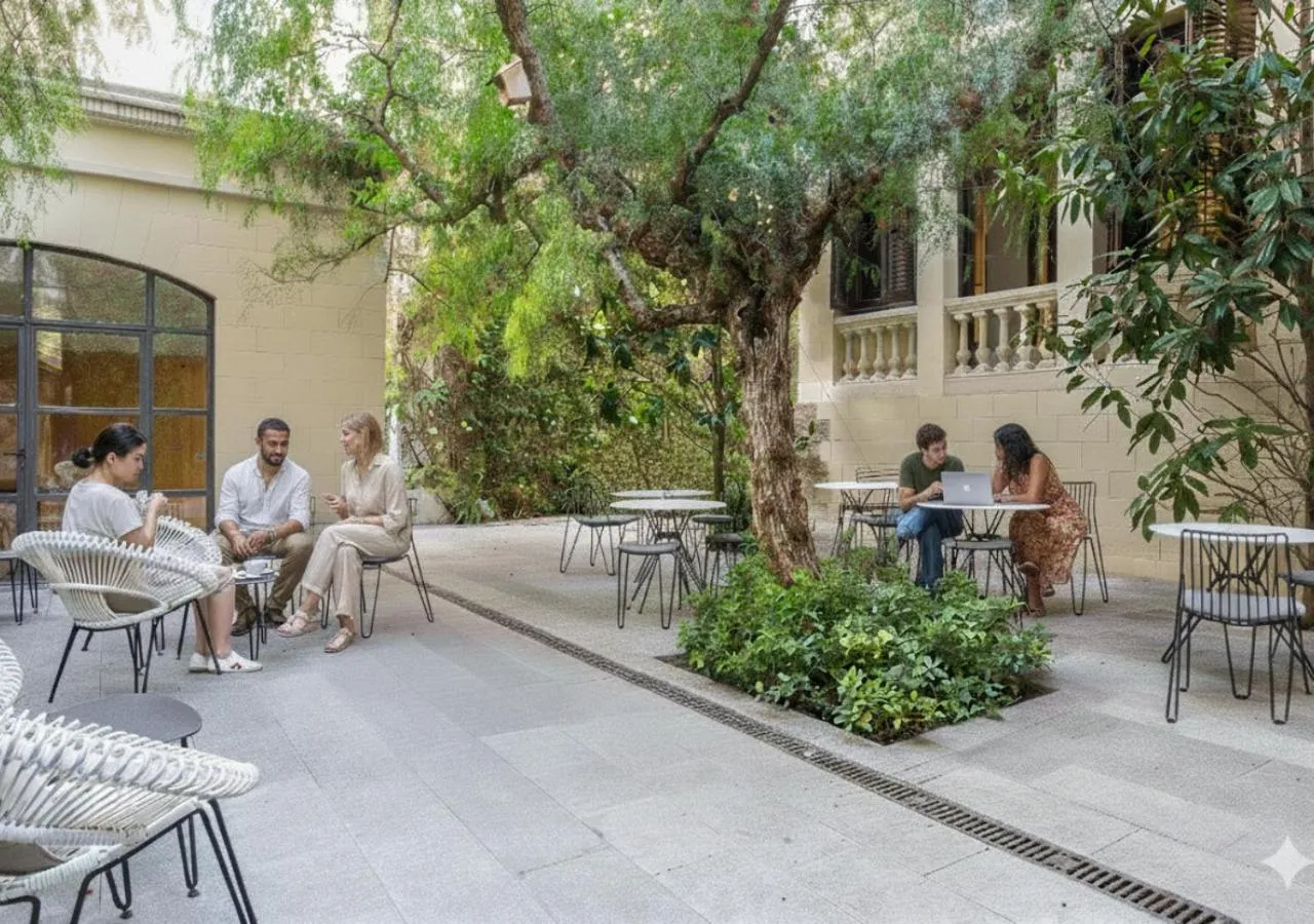 On site in Le Palacete by Sweett