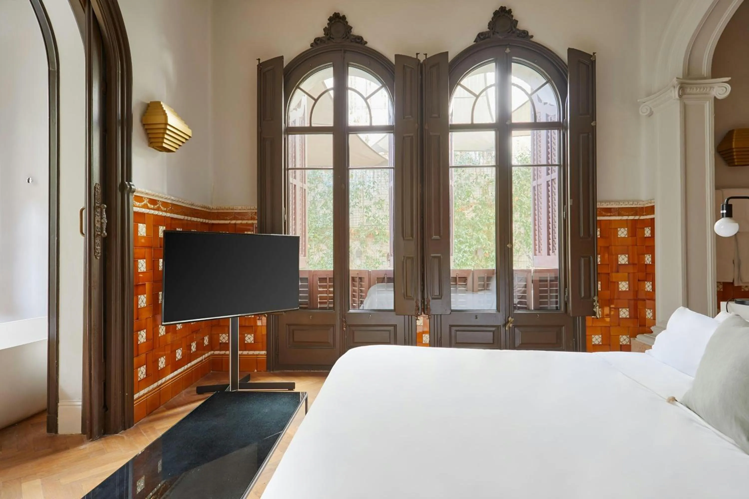 Bedroom, Bed in Le Palacete Hotel Gracia District, Sonder by Marriott Bonvoy