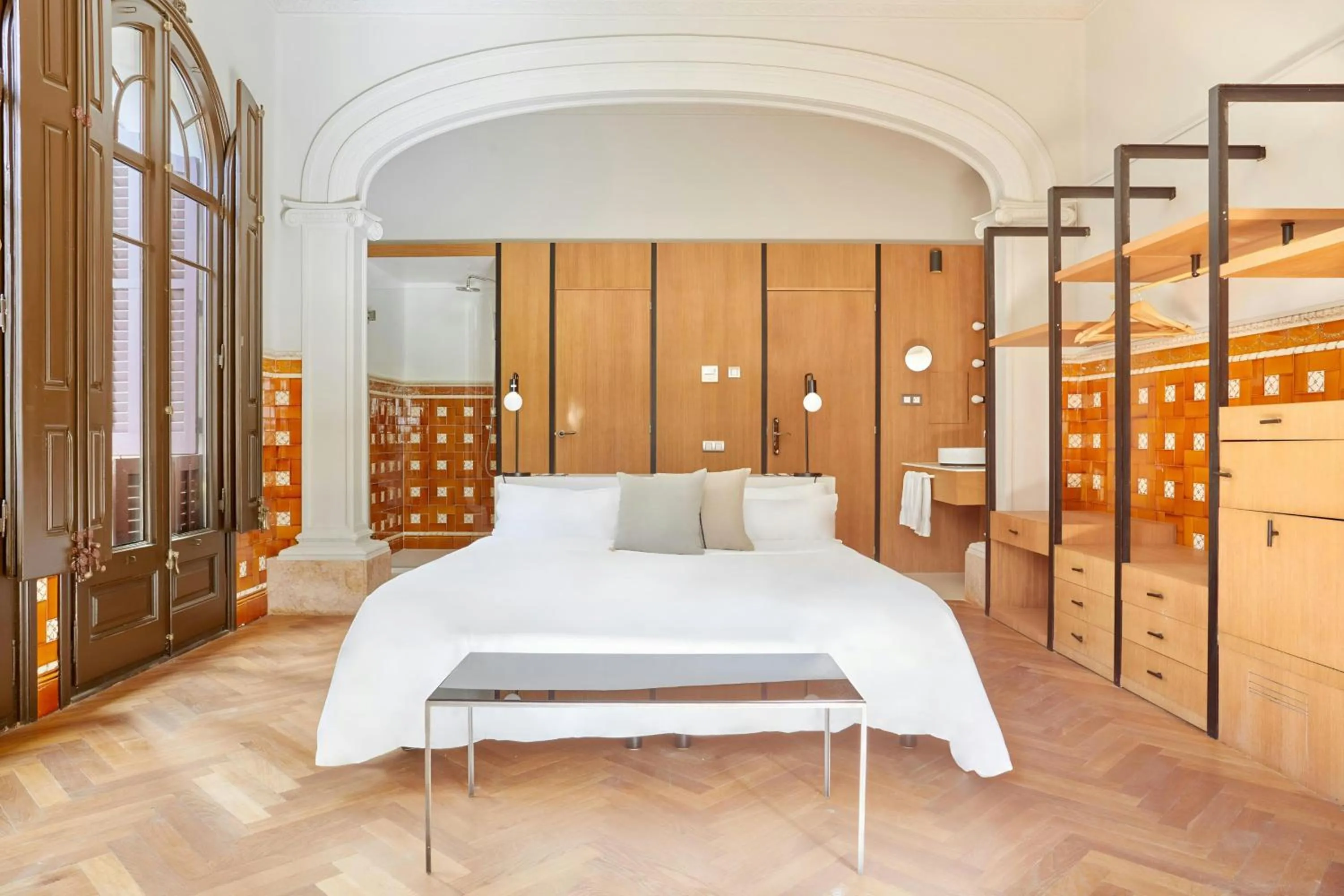 Bedroom, Bed in Le Palacete Hotel Gracia District, Sonder by Marriott Bonvoy