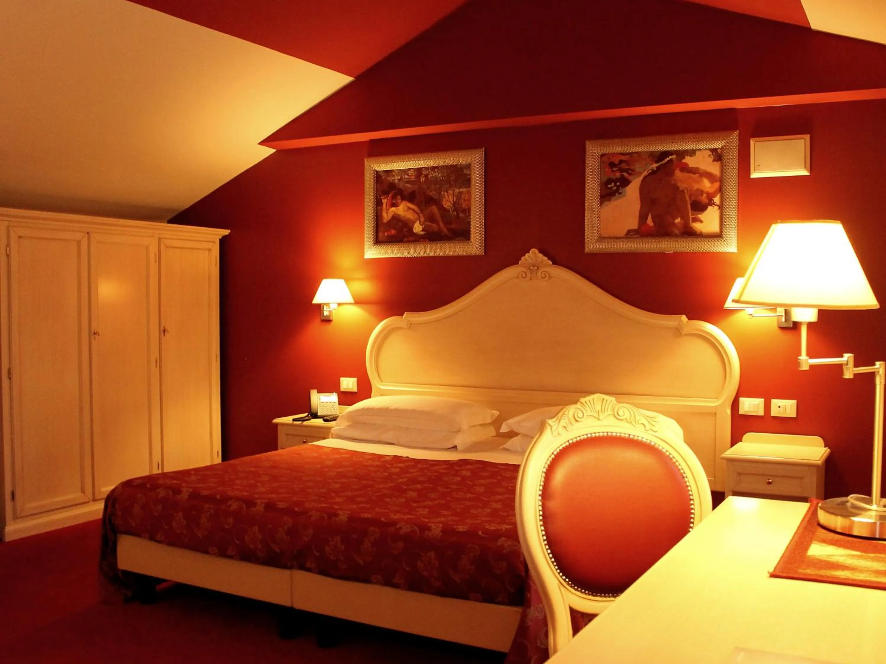 Bedroom, Bed in Hotel Capovilla