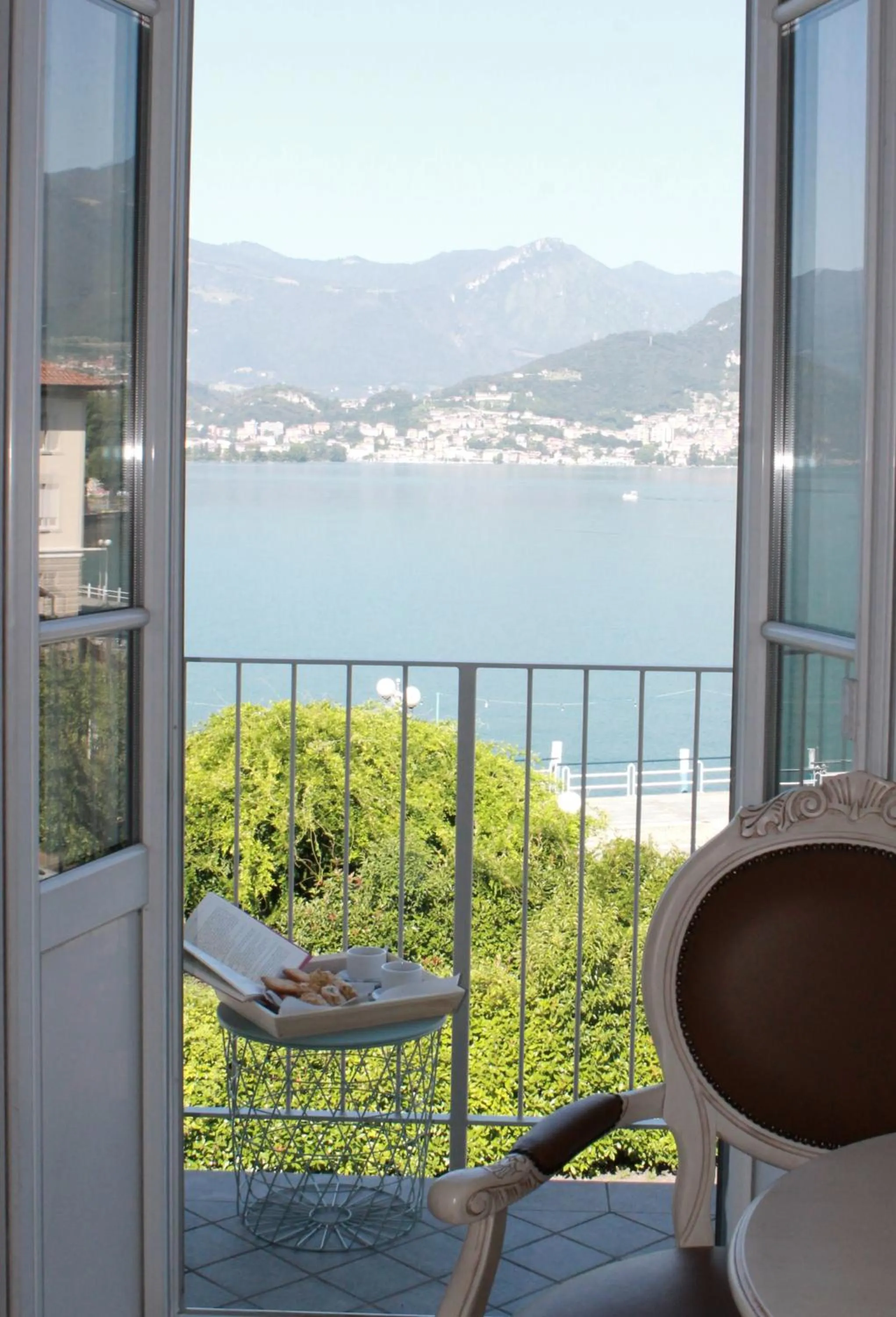 Lake view in Hotel Capovilla