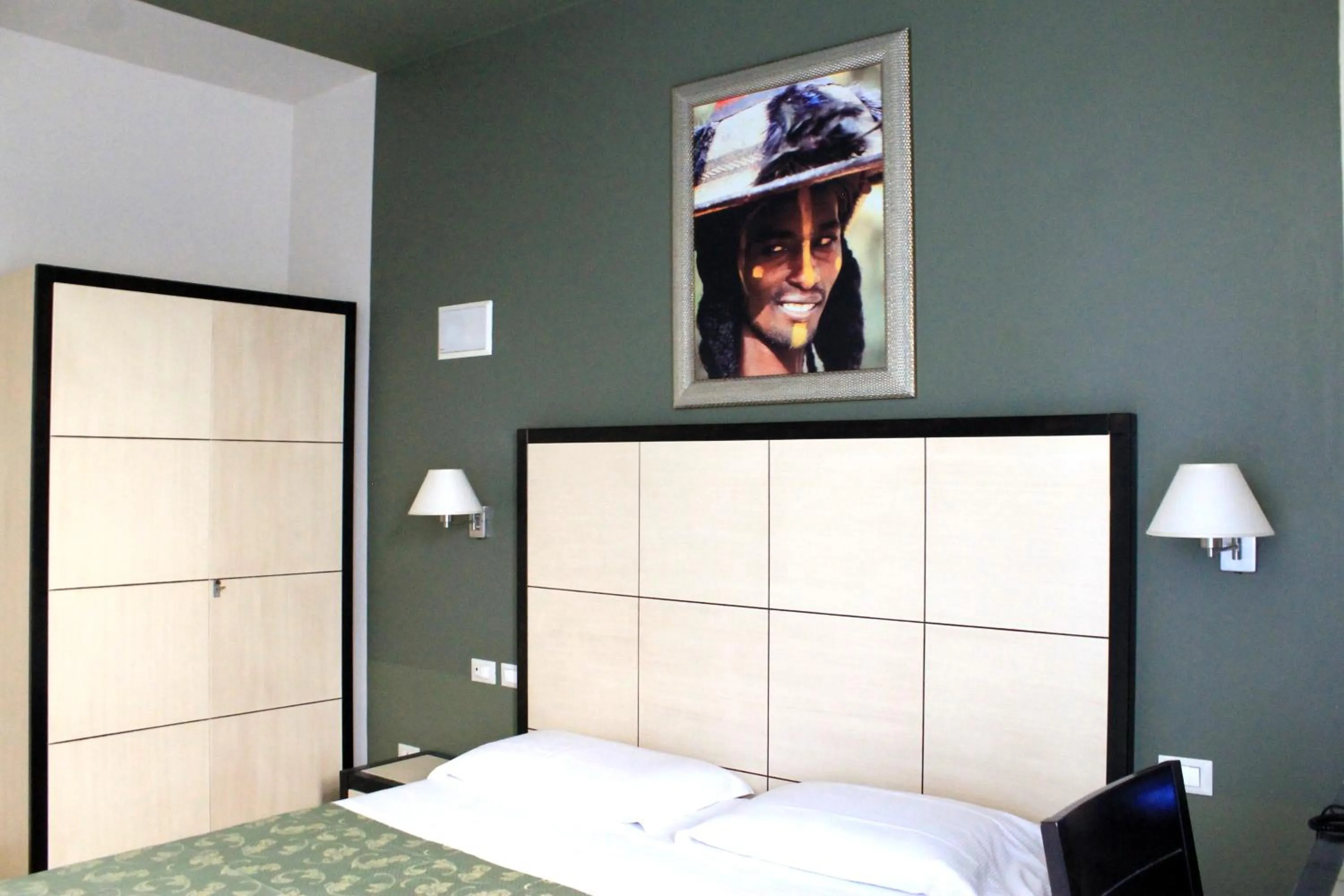 Bedroom, Bed in Hotel Capovilla