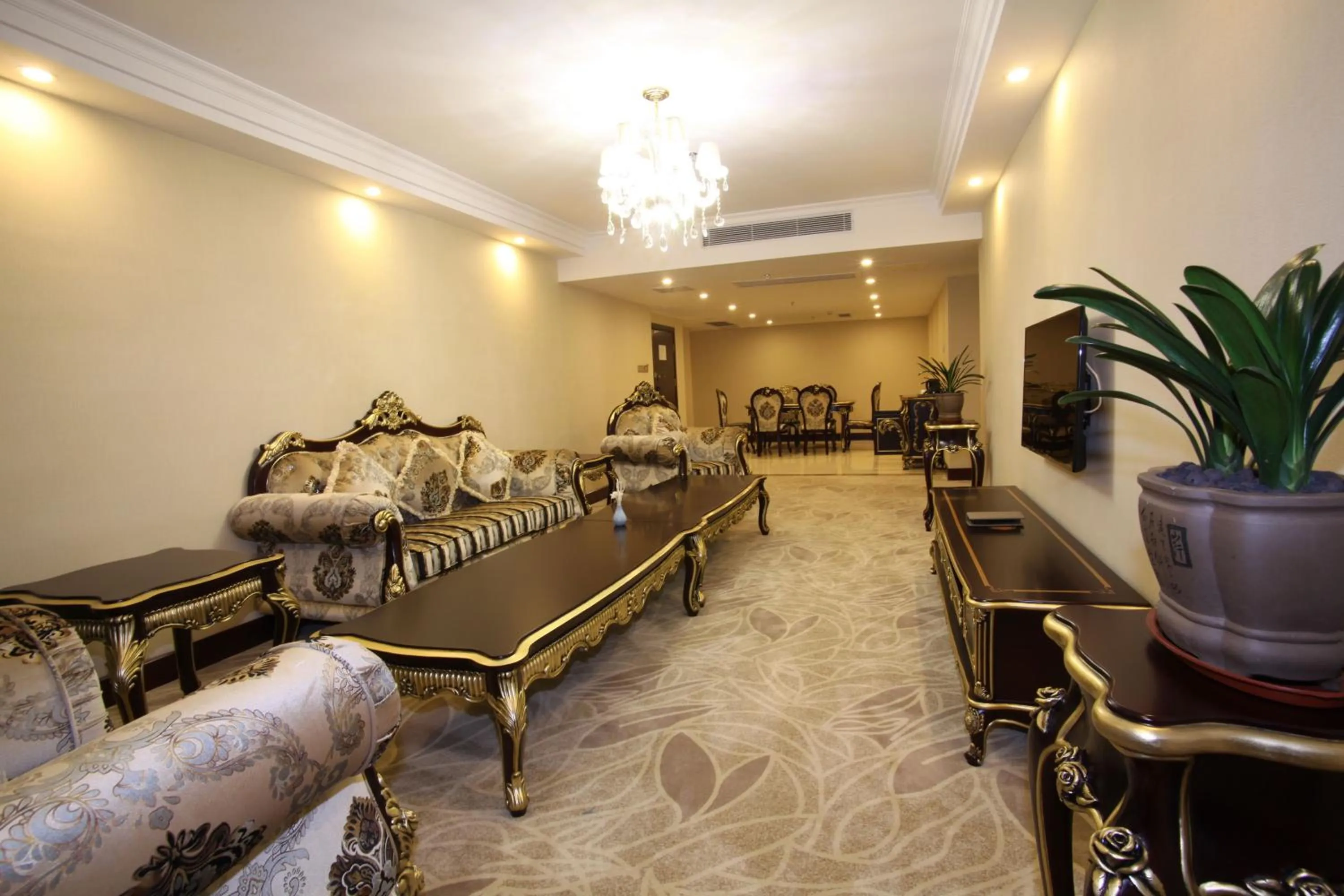 Living room in Guangzhou Jin Wan Li Business Hotel