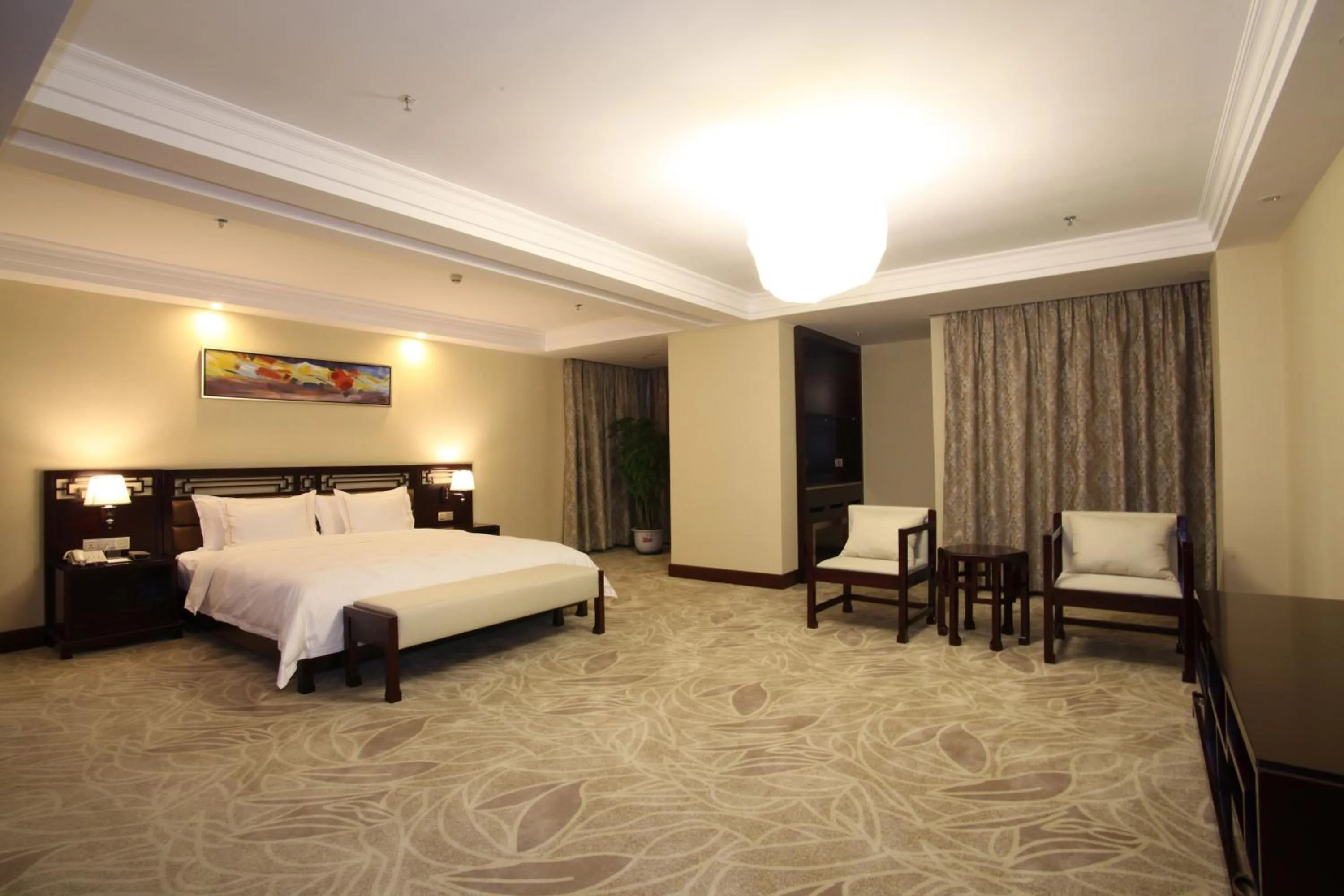 Bedroom in Guangzhou Jin Wan Li Business Hotel