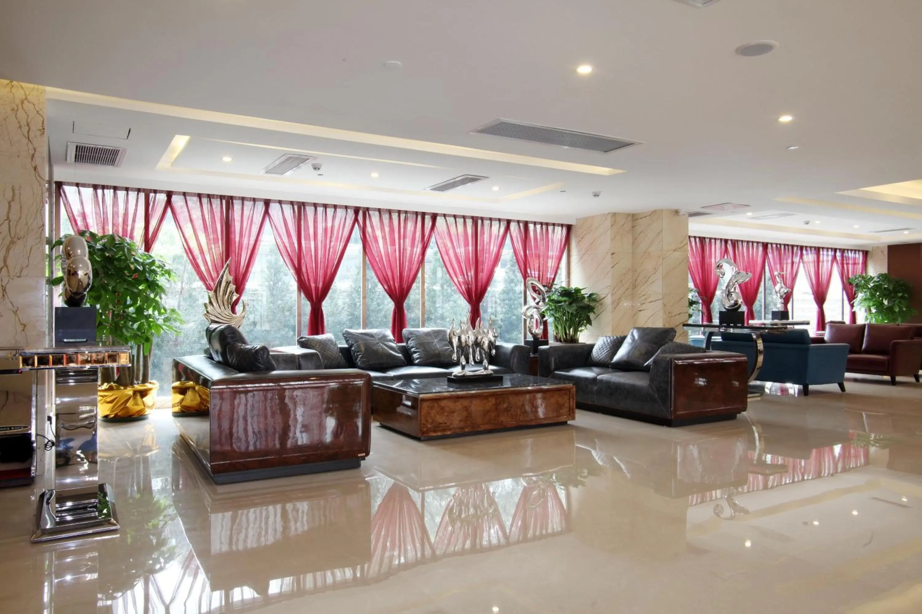 Lobby or reception in Guangzhou Jin Wan Li Business Hotel