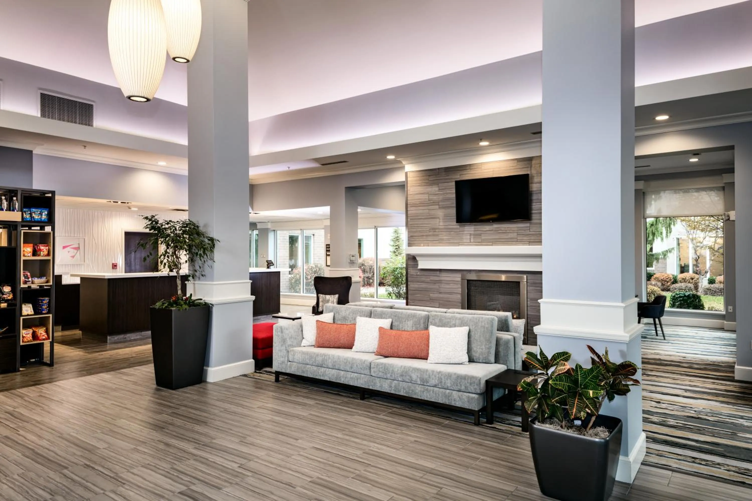 Lobby or reception in Hilton Garden Inn Tri-Cities/Kennewick