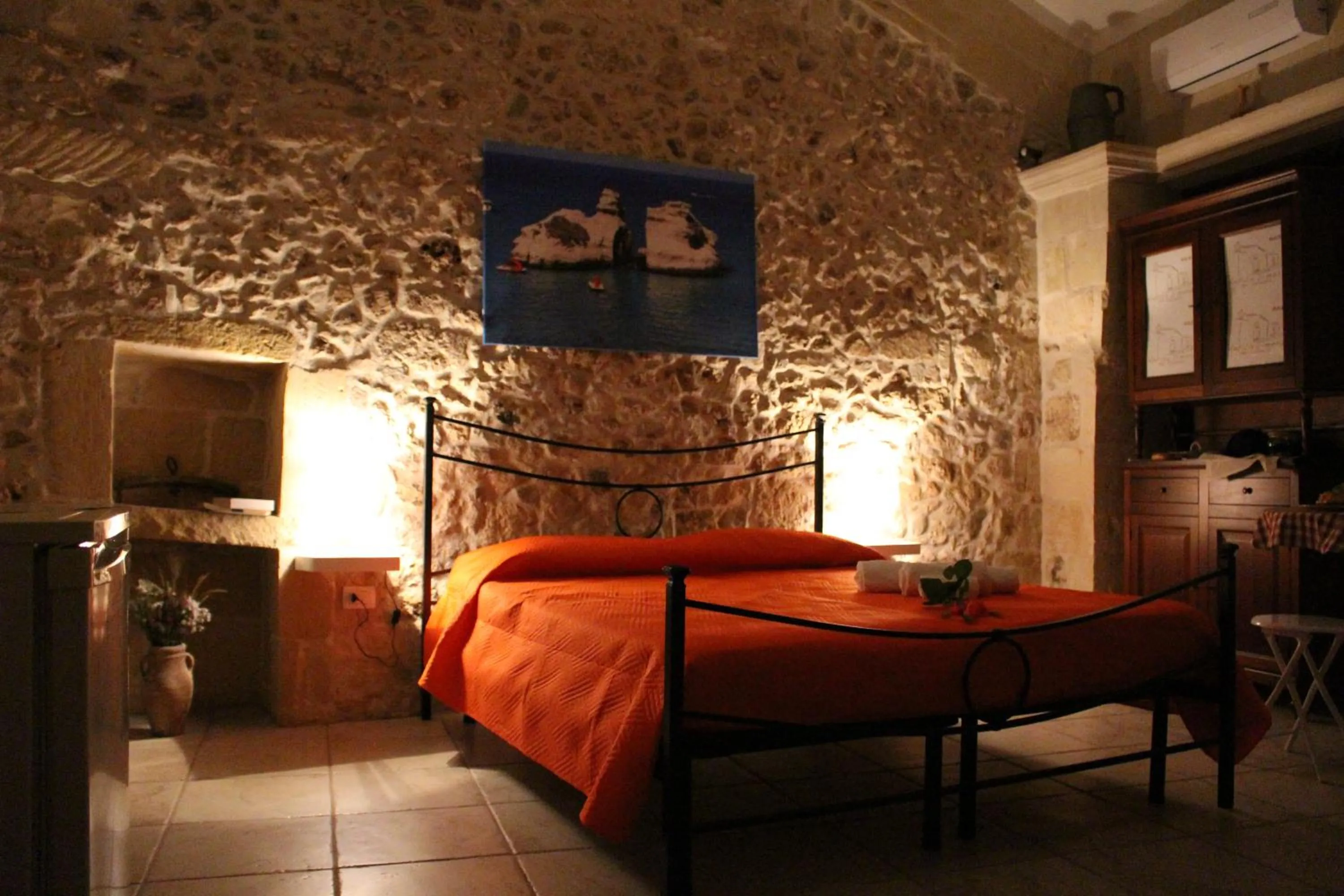 Bed in Antica Dimora del Salento
