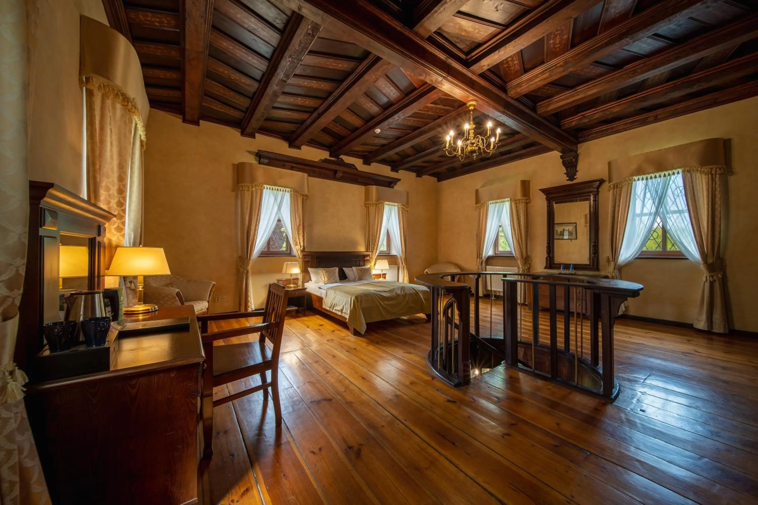 Bed in Zamek Kliczków