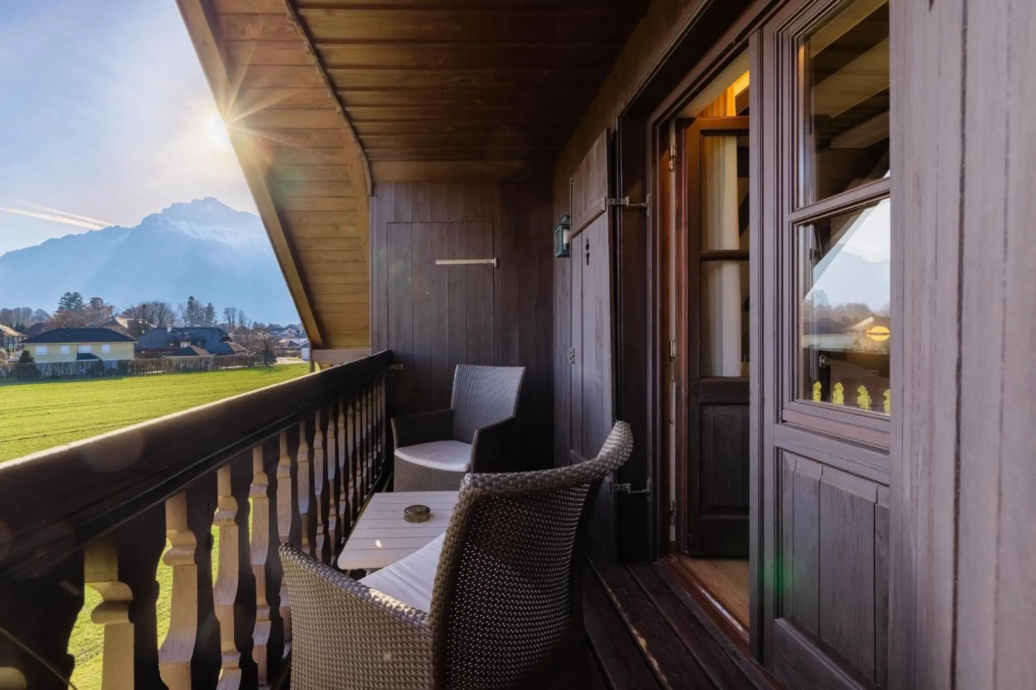 View (from property/room) in Hotel Friesacher`s Aniferhof