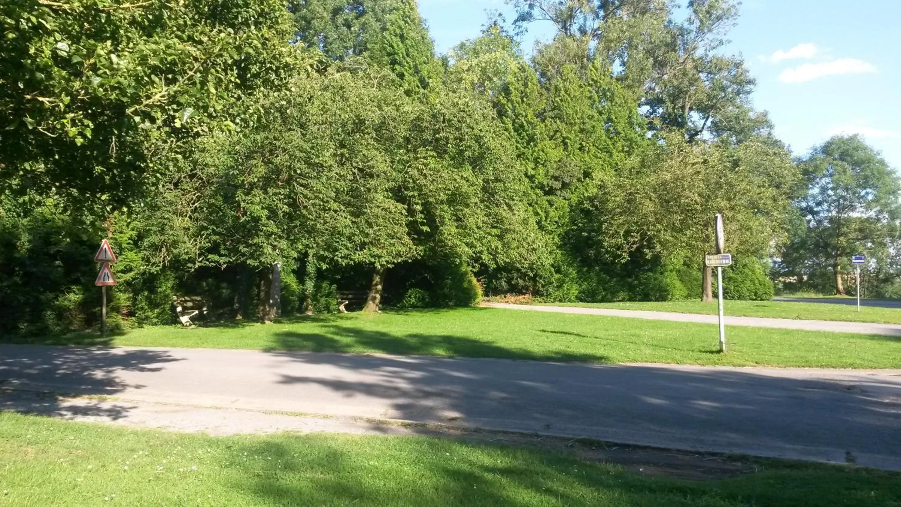 Natural landscape in Qui Dort d'Isnes