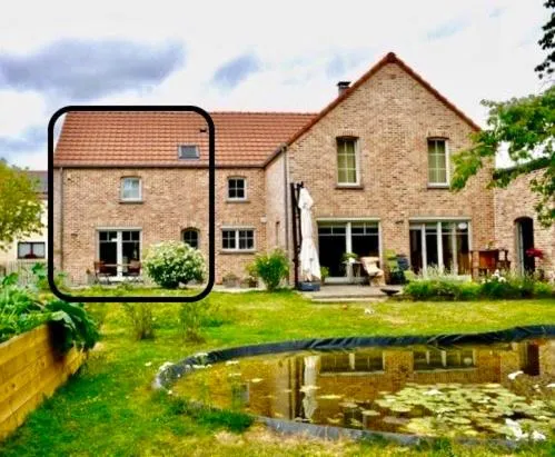 Garden view in Qui Dort d'Isnes