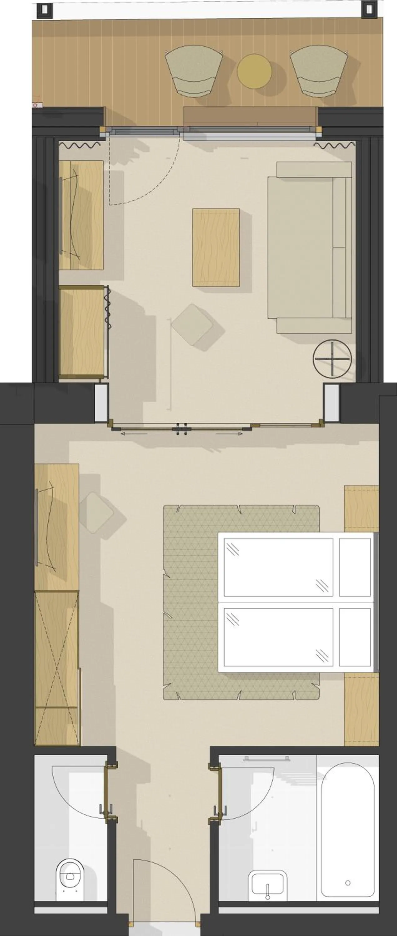 Photo of the whole room in Hotel Tyrolerhof