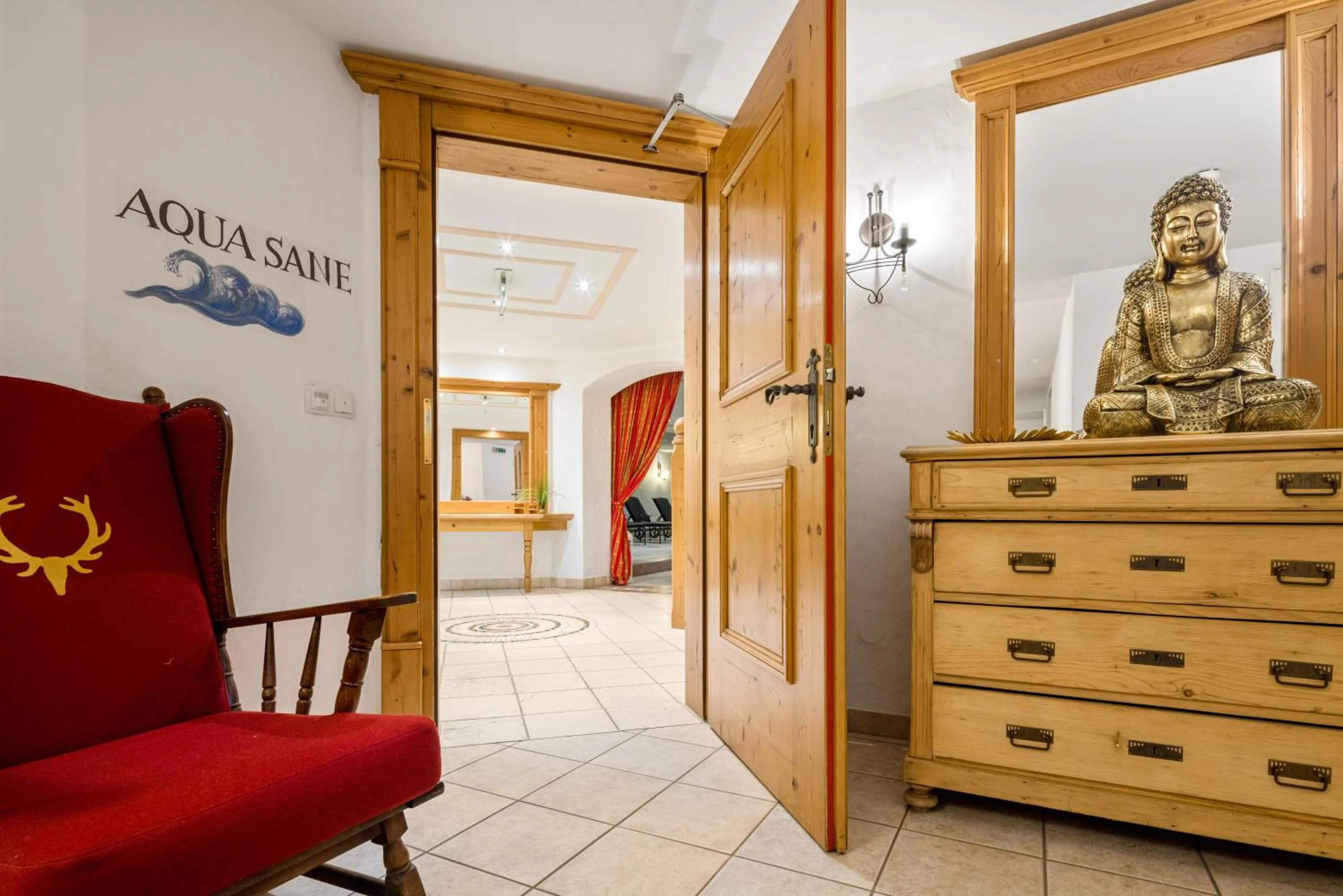 Sauna in Hotel Gasthof Adler