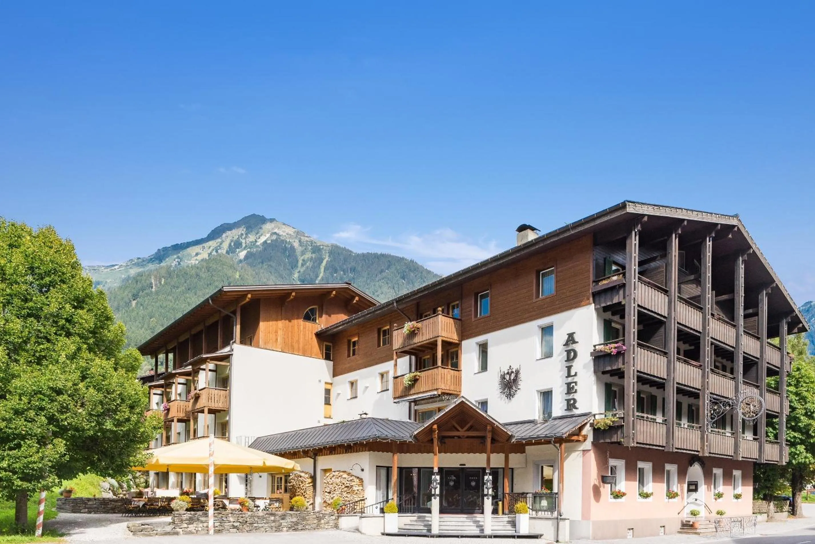 Property building in Hotel Gasthof Adler