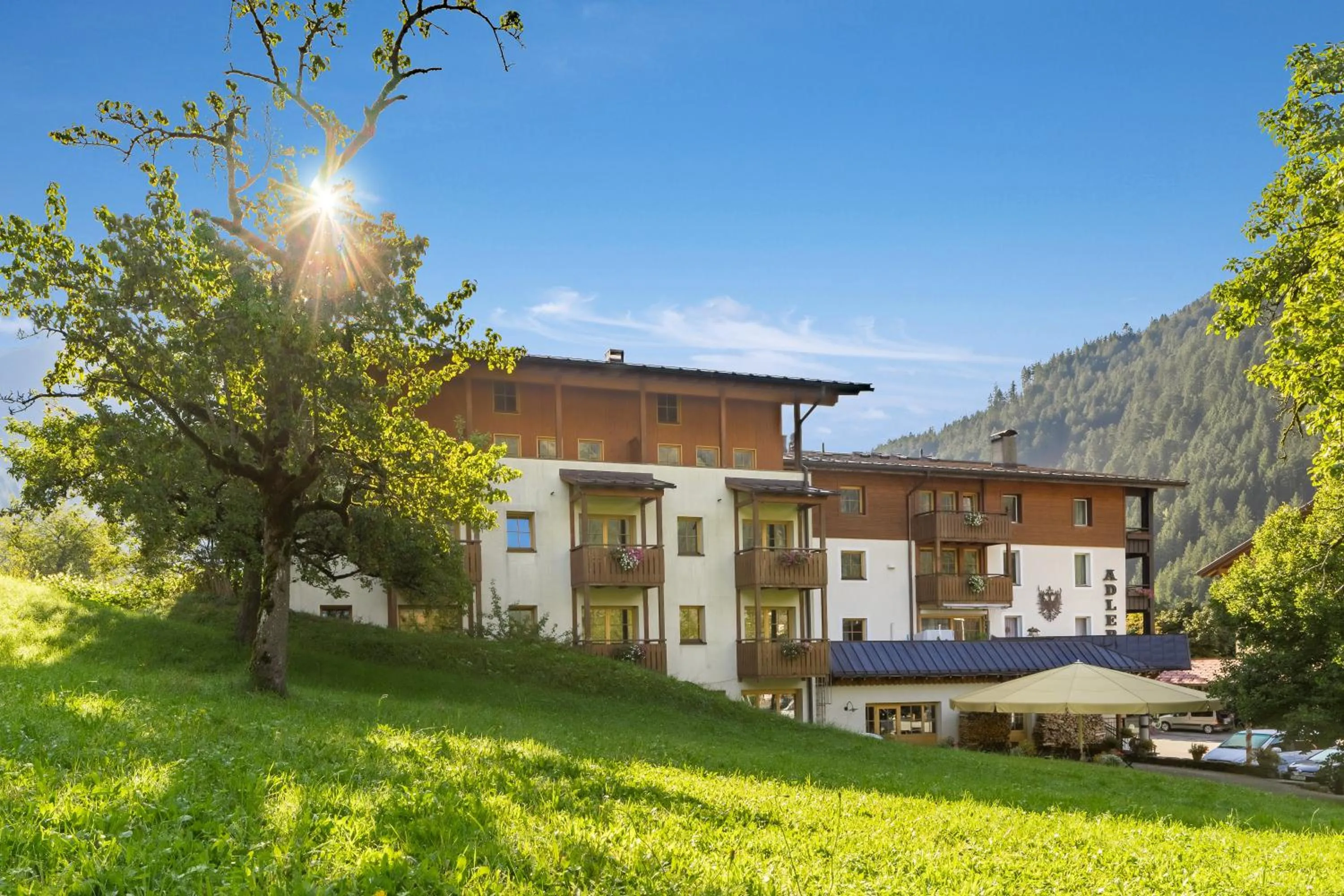 Property building in Hotel Gasthof Adler