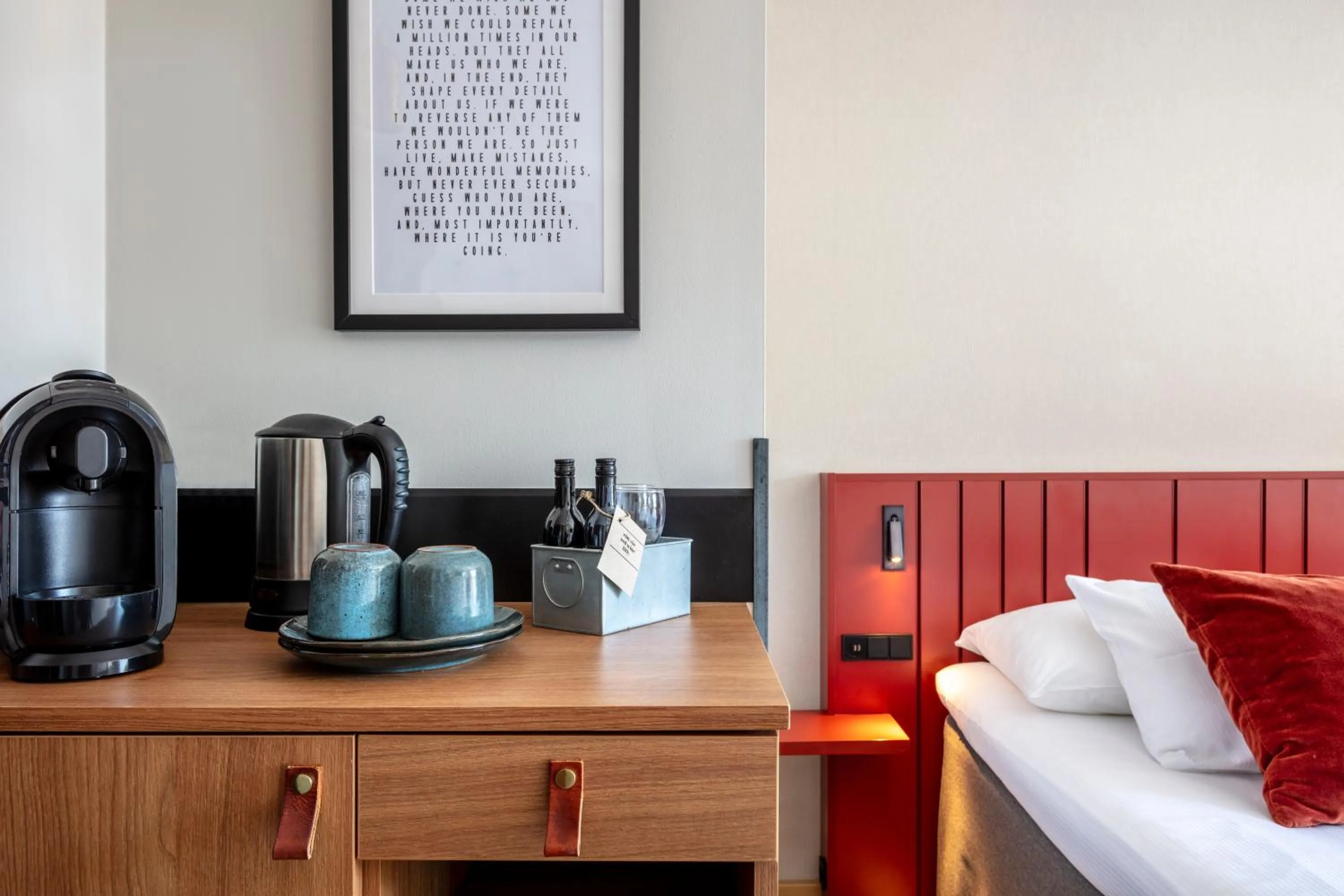 Bed in Home Hotel Carlscrona