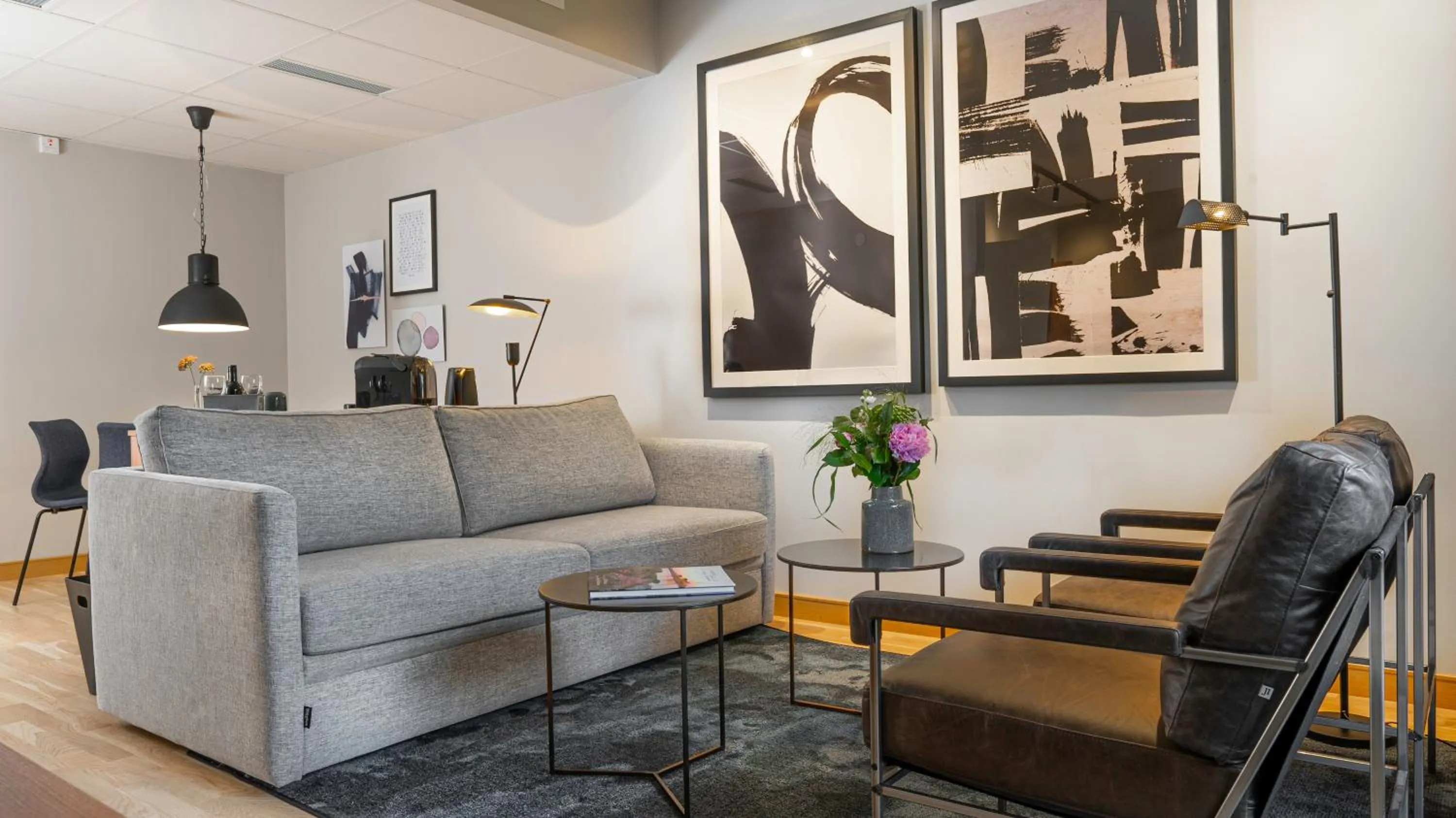 Living room in Clarion Collection Hotel Carlscrona