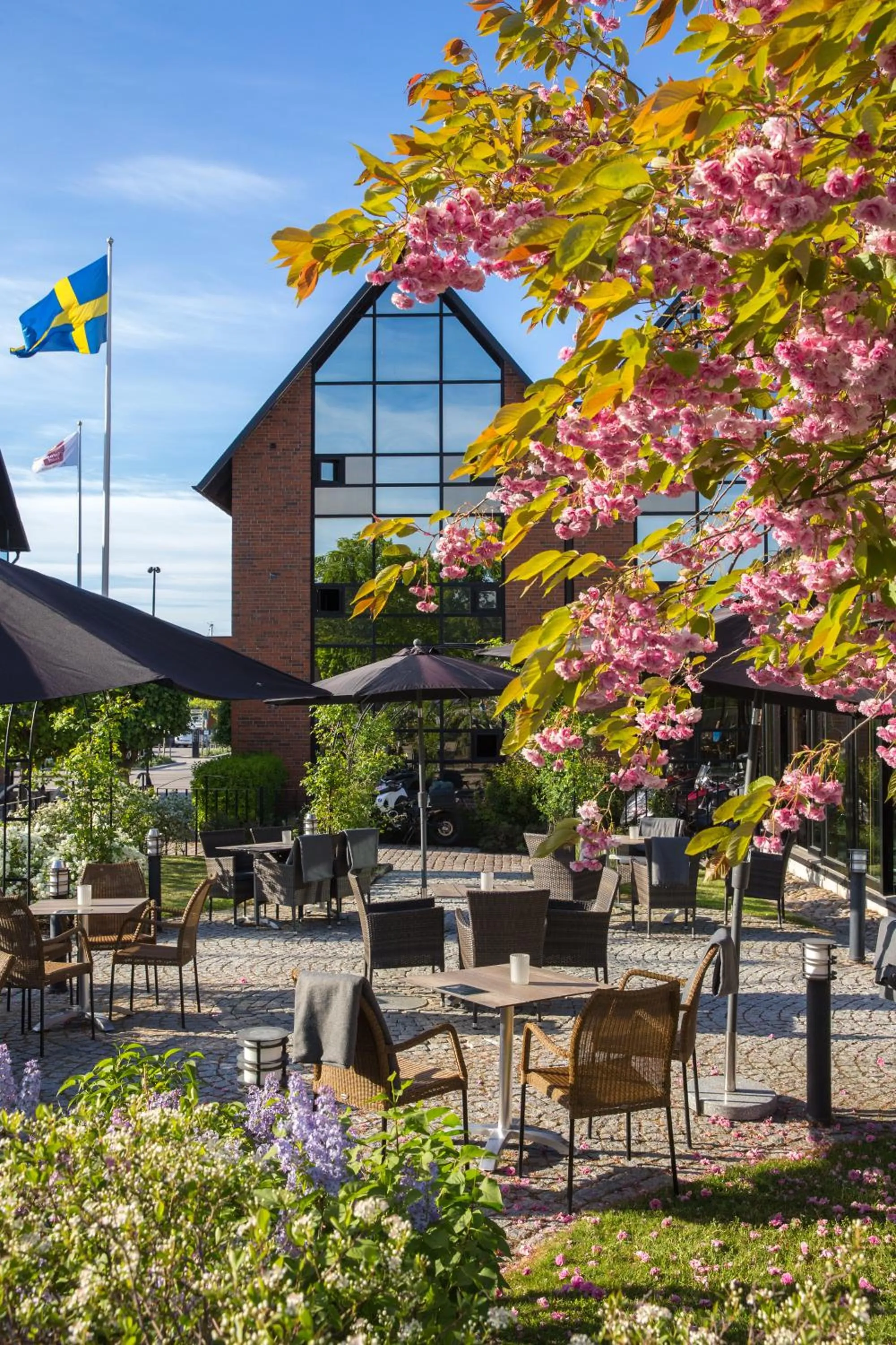 Patio in Clarion Collection Hotel Carlscrona