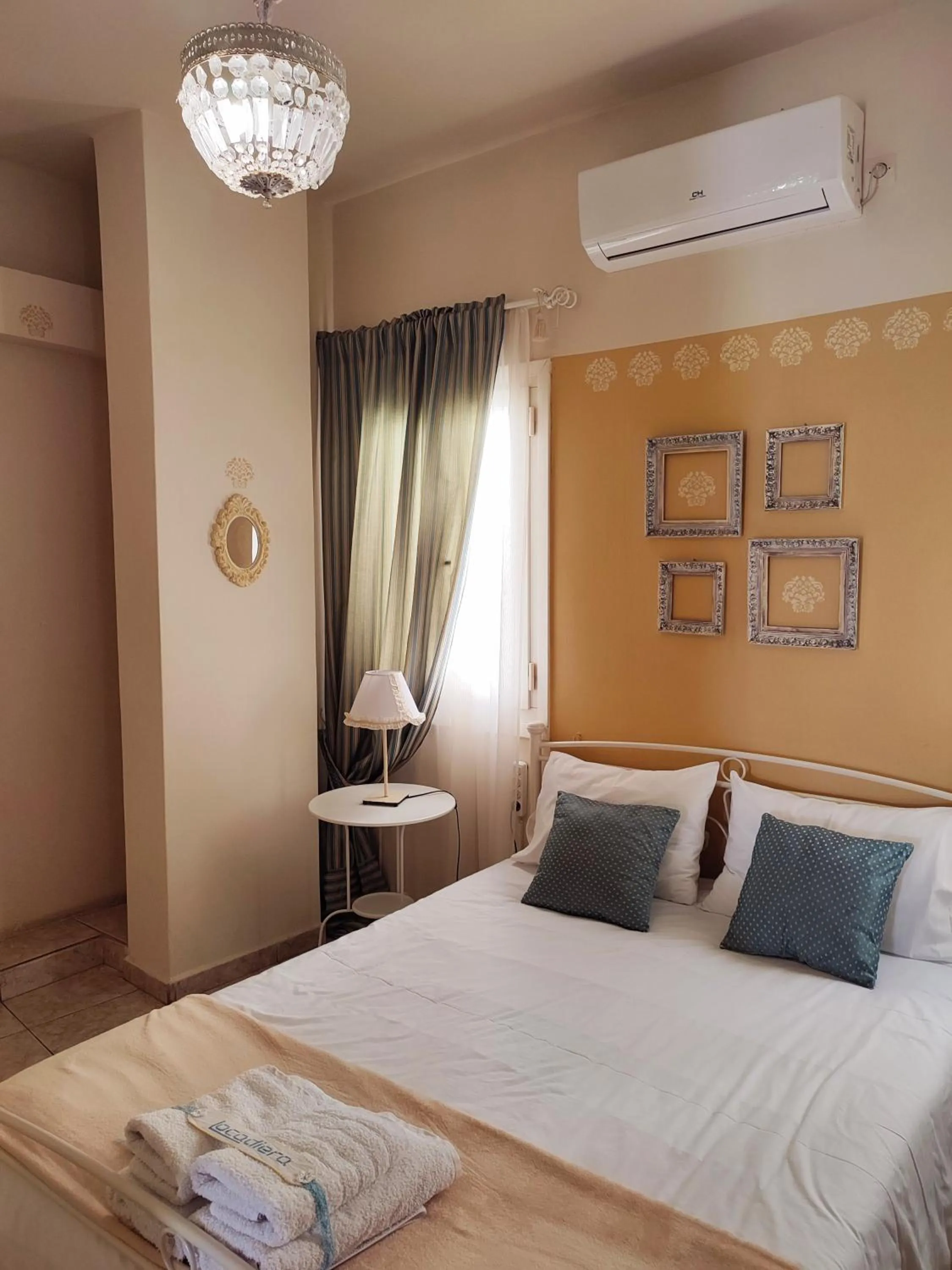 Bed in Locadiera Pansion