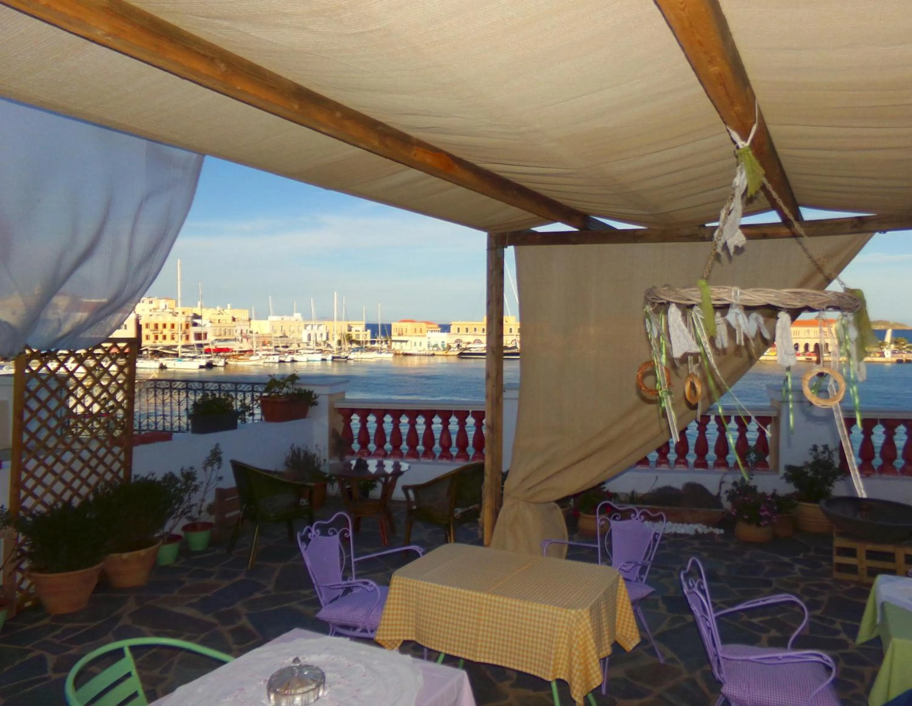 Balcony/Terrace in Locadiera Pansion