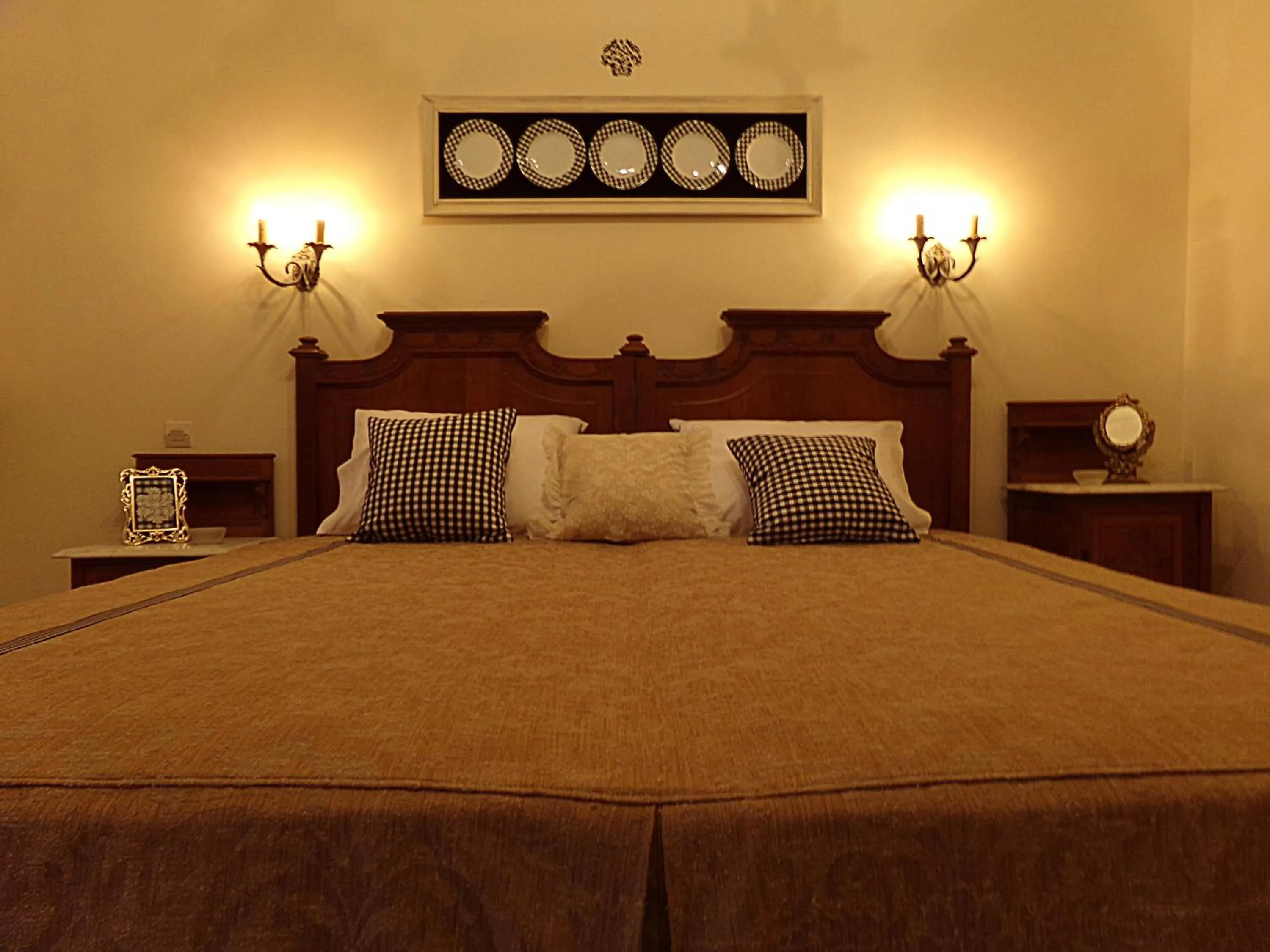 Bed in Locadiera Pansion