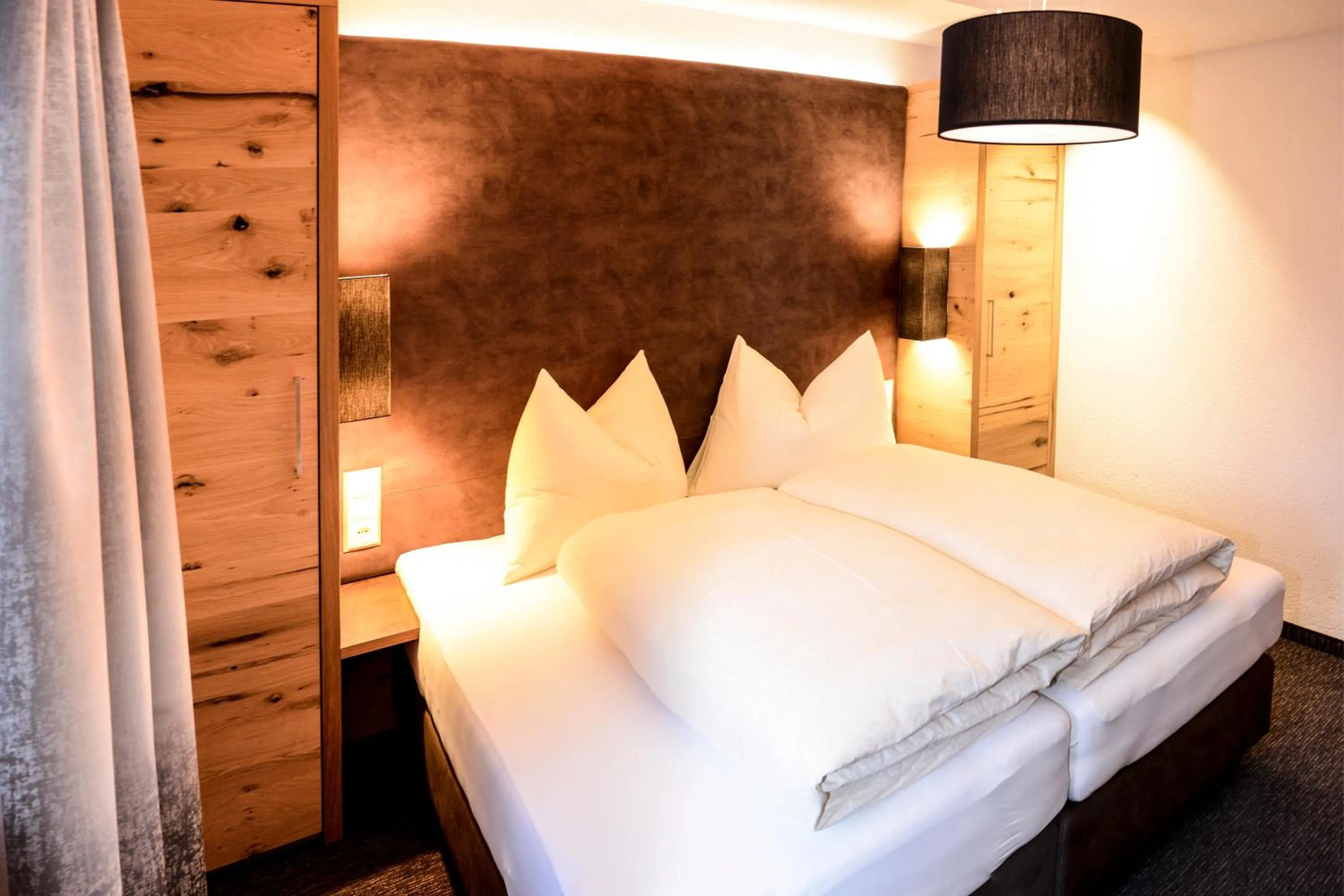 Bedroom, Bed in Garni Vereina