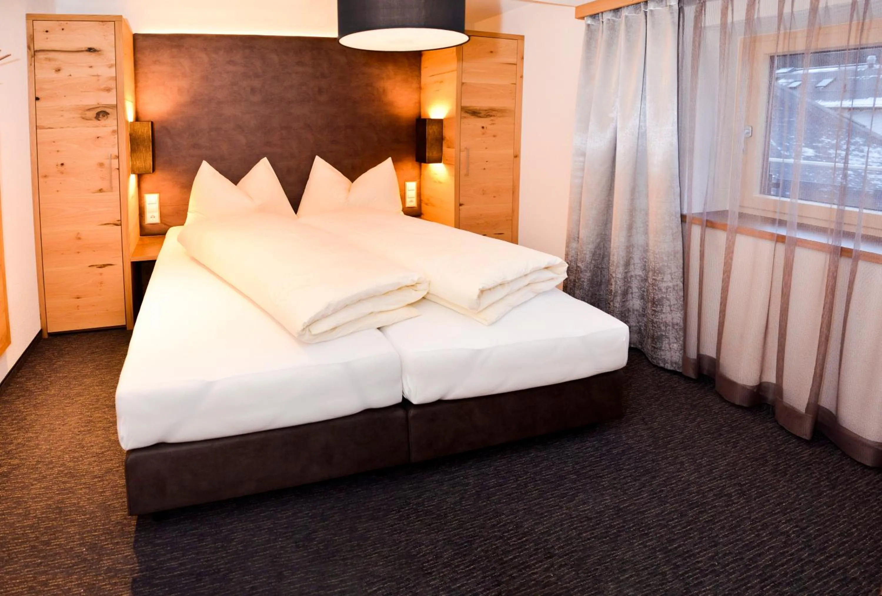 Bedroom, Bed in Garni Vereina