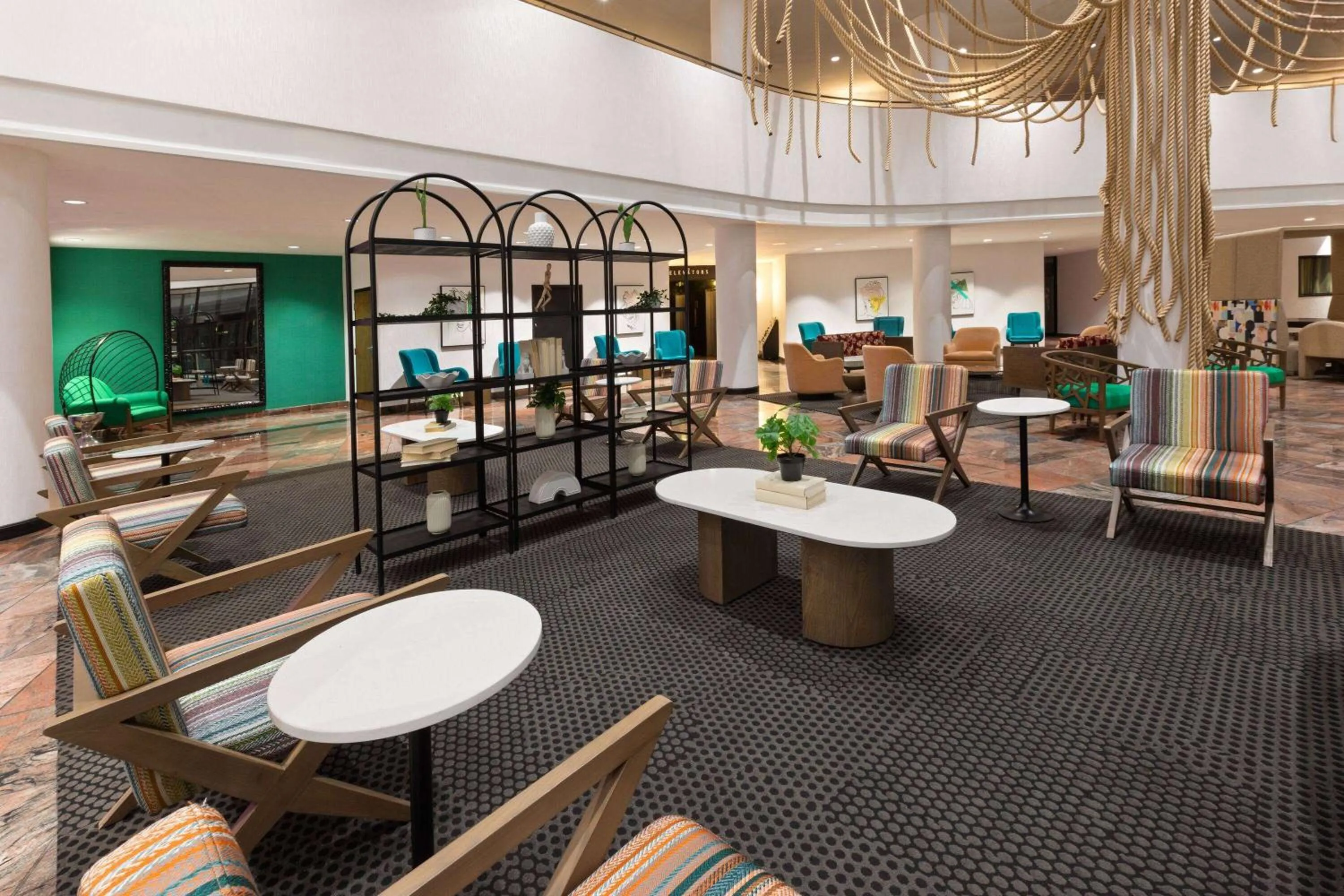 Lobby or reception in Wyndham Garden Norfolk Downtown