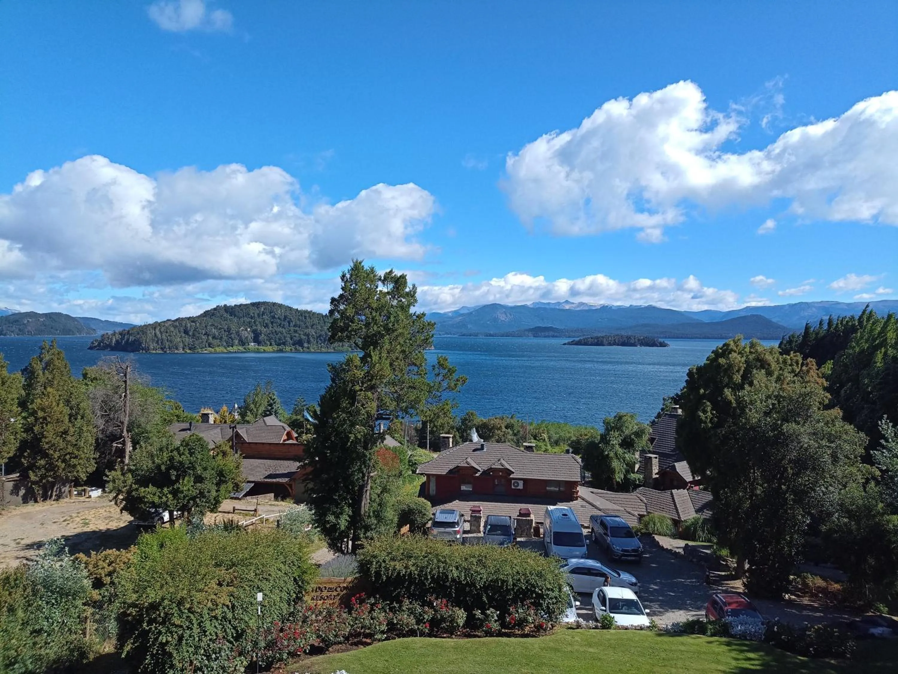 Lake view in Nido del Cóndor Hotel & Spa