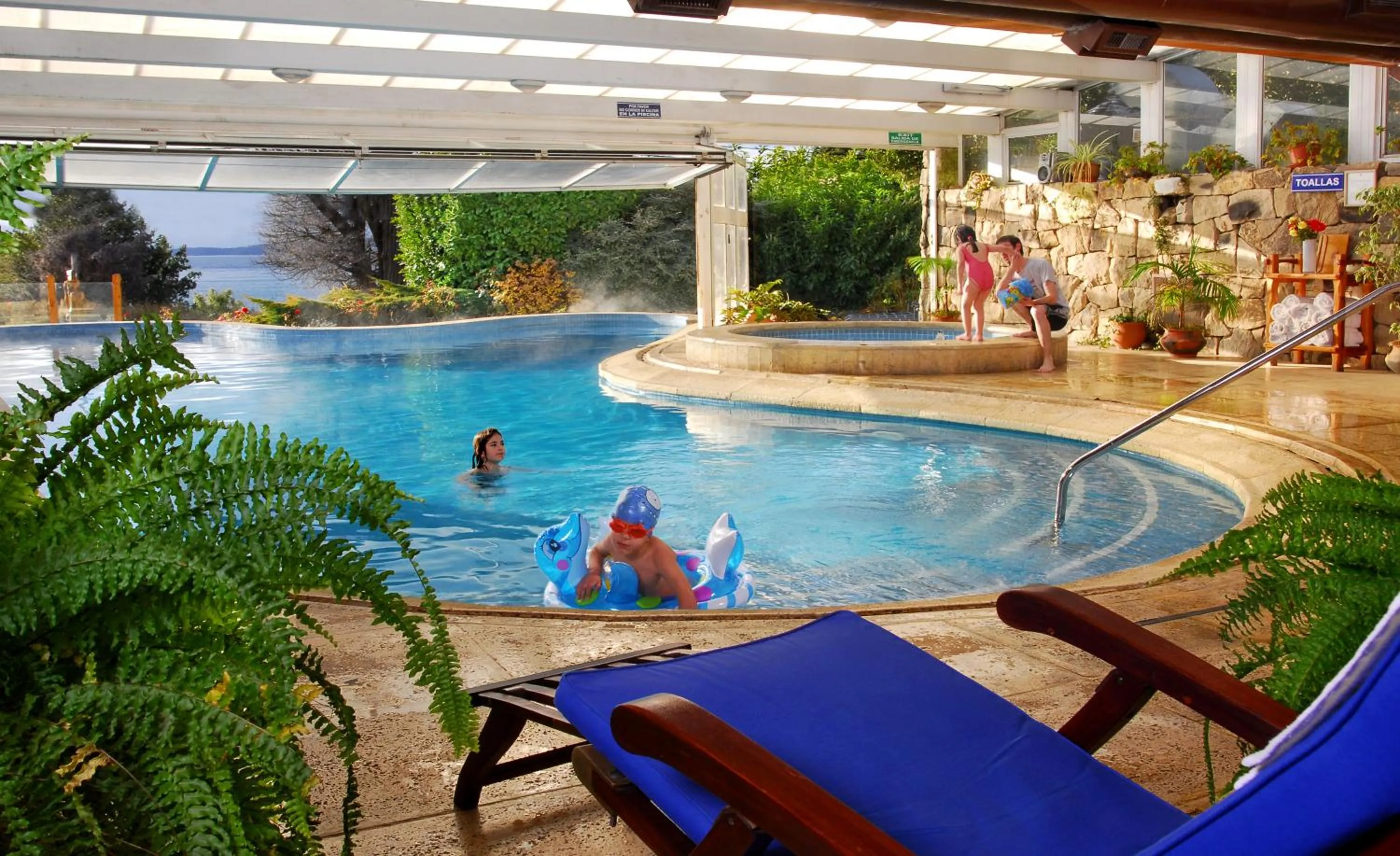 Swimming pool in Nido del Cóndor Hotel & Spa
