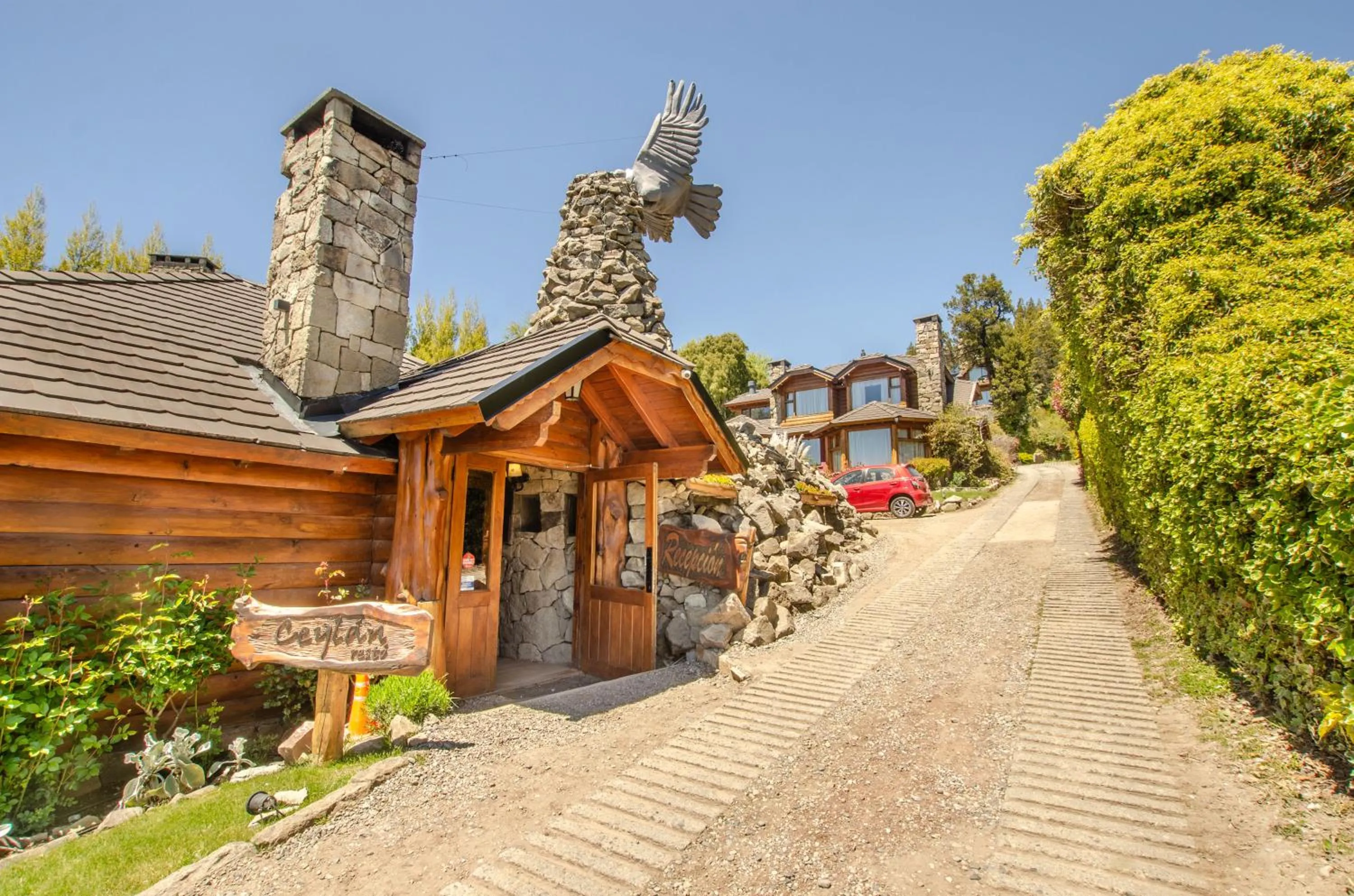 Property building in Nido del Cóndor Hotel & Spa