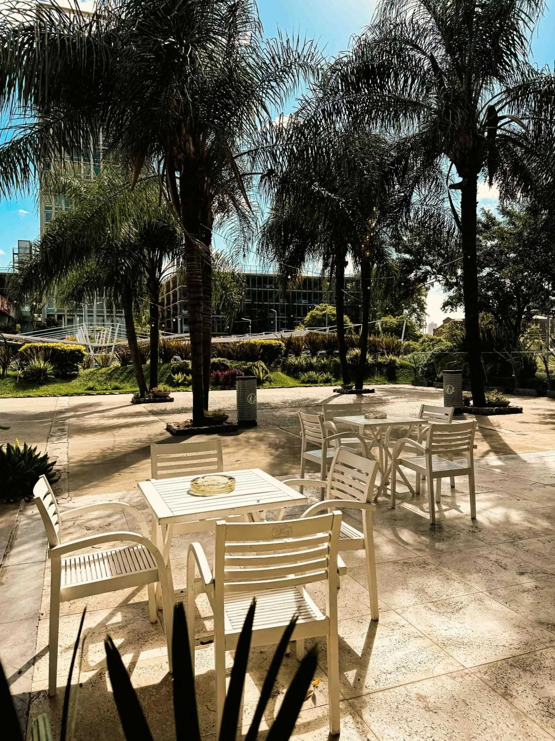 Patio in Los Silos Hotel
