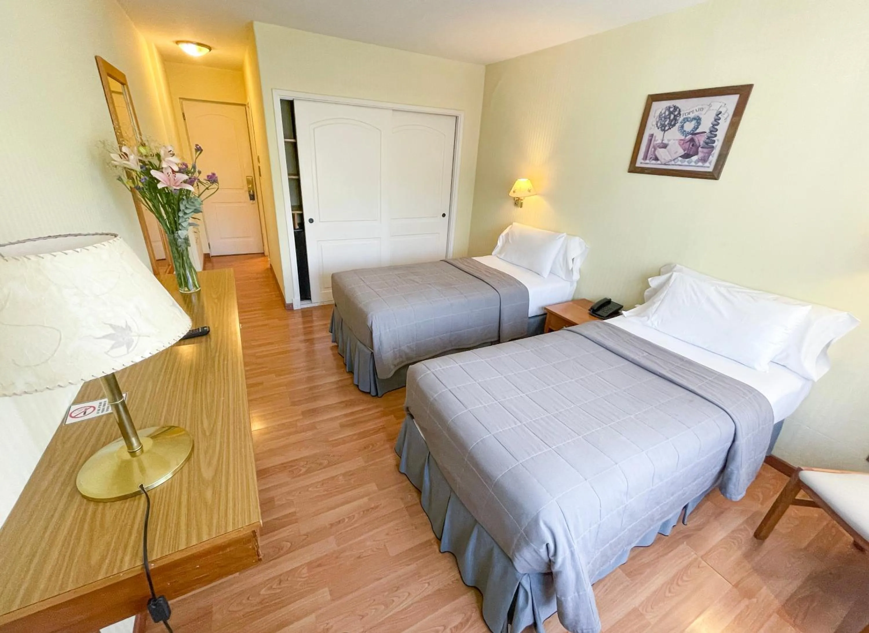 Bed in Hotel Nahuel Huapi