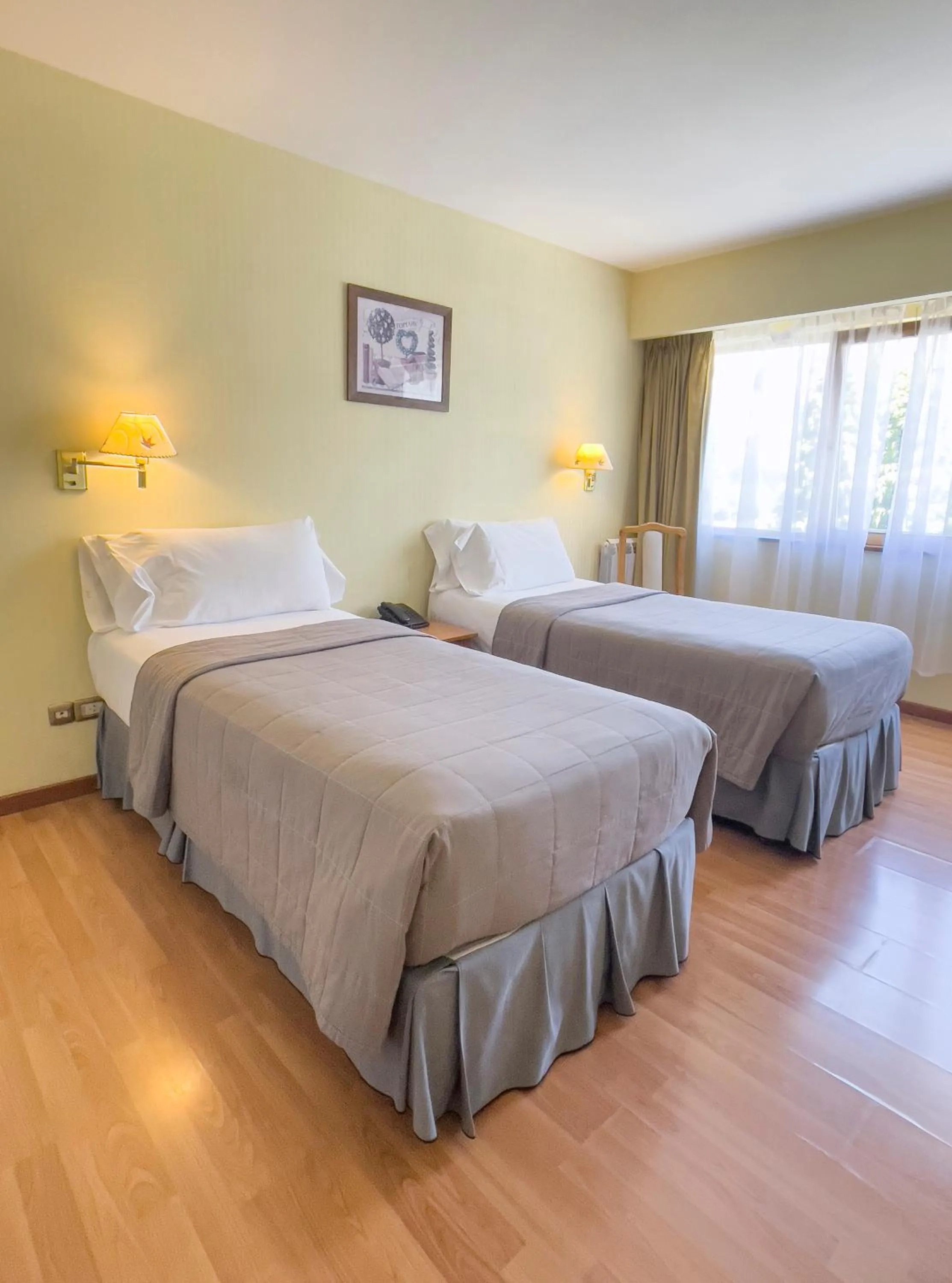 Bed in Hotel Nahuel Huapi