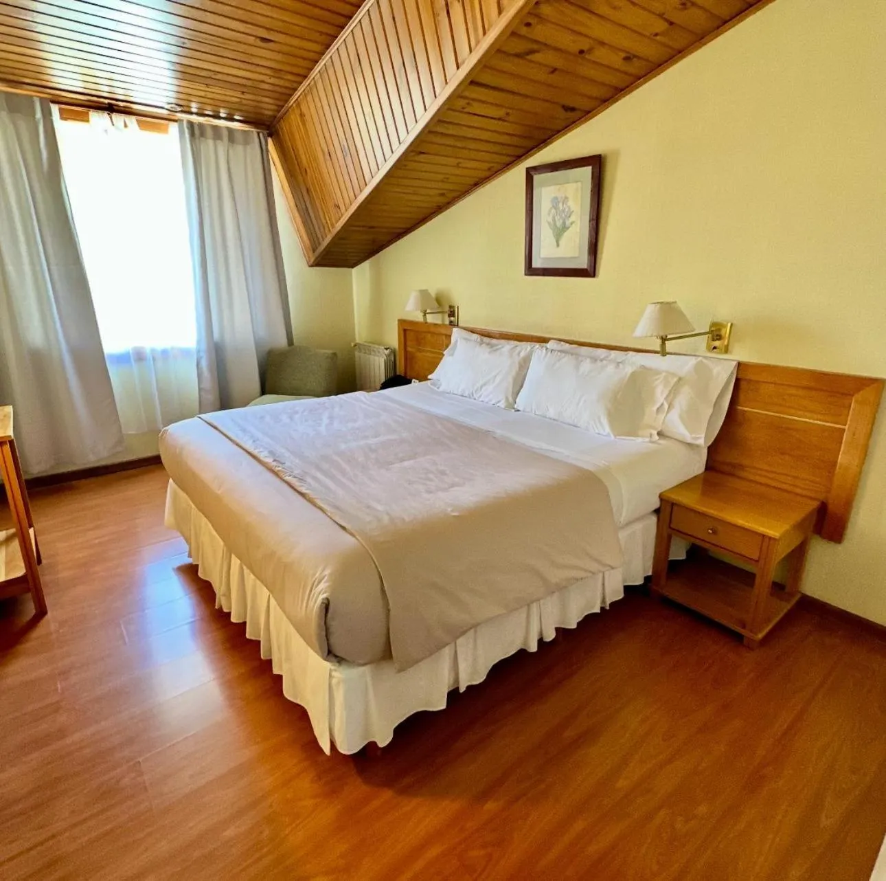 Bed in Hotel Nahuel Huapi