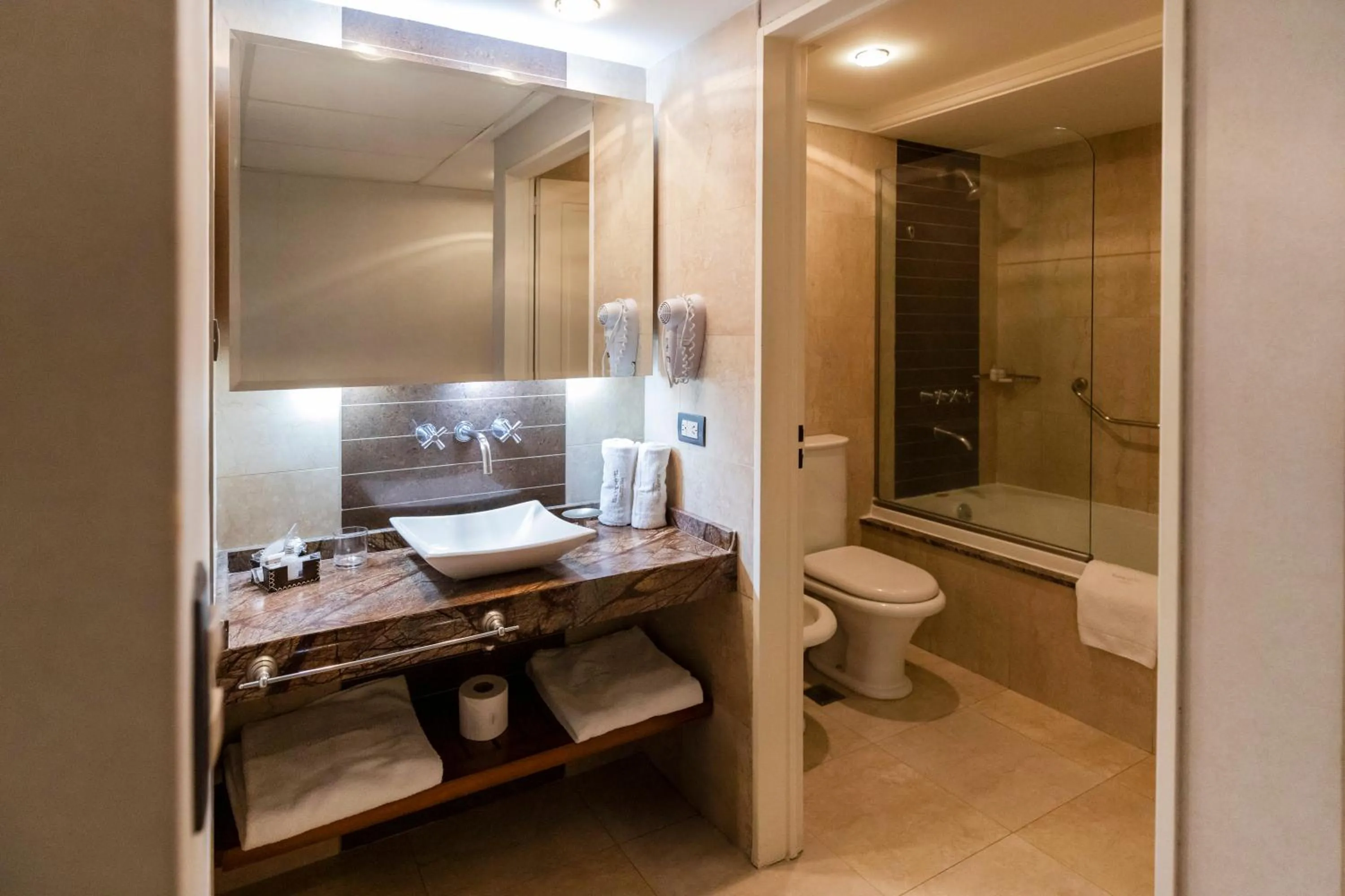 Shower in Blank Hotel Recoleta