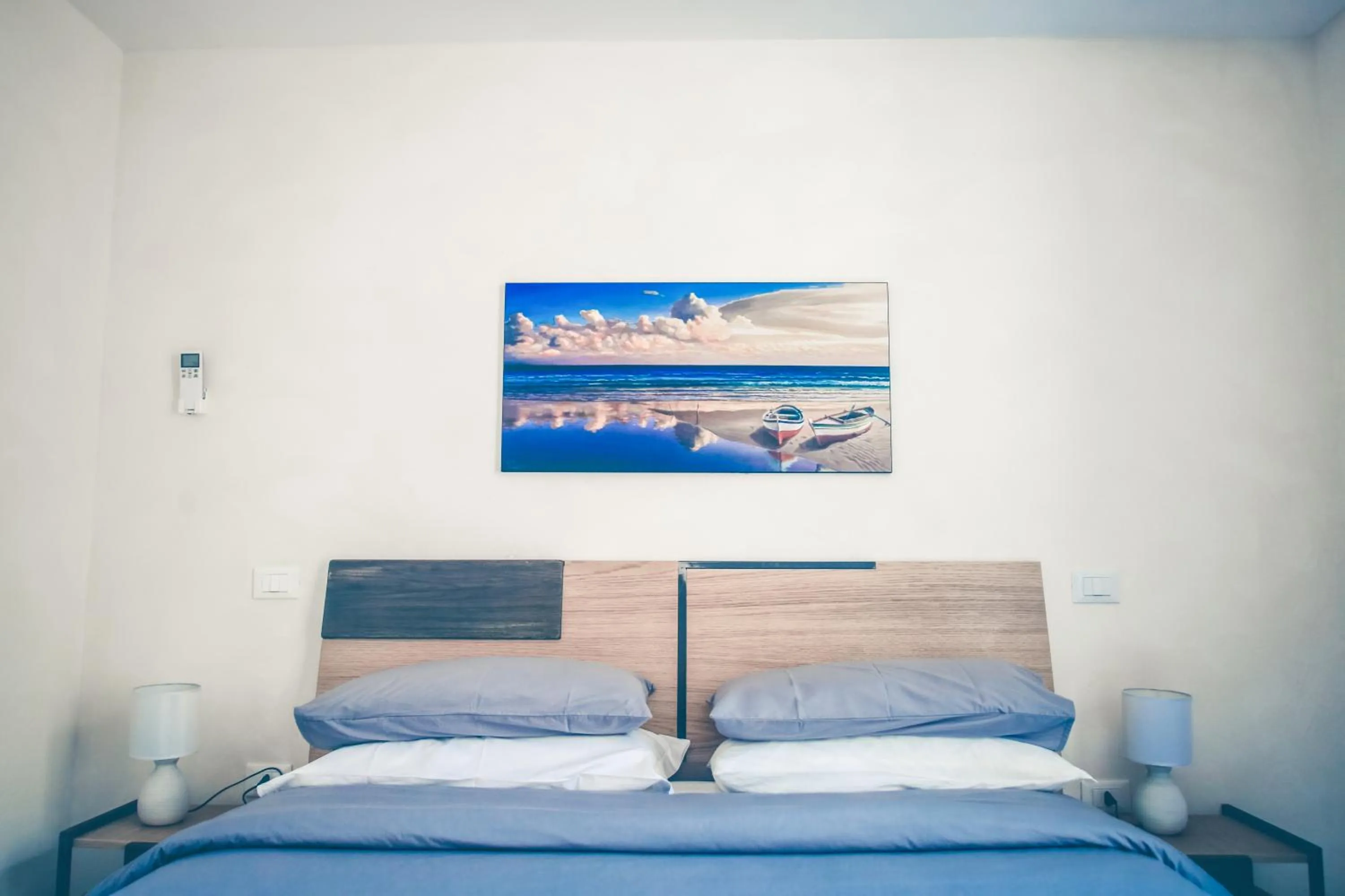 Bed in Il Viaggiatore Gaeta Medievale B&B