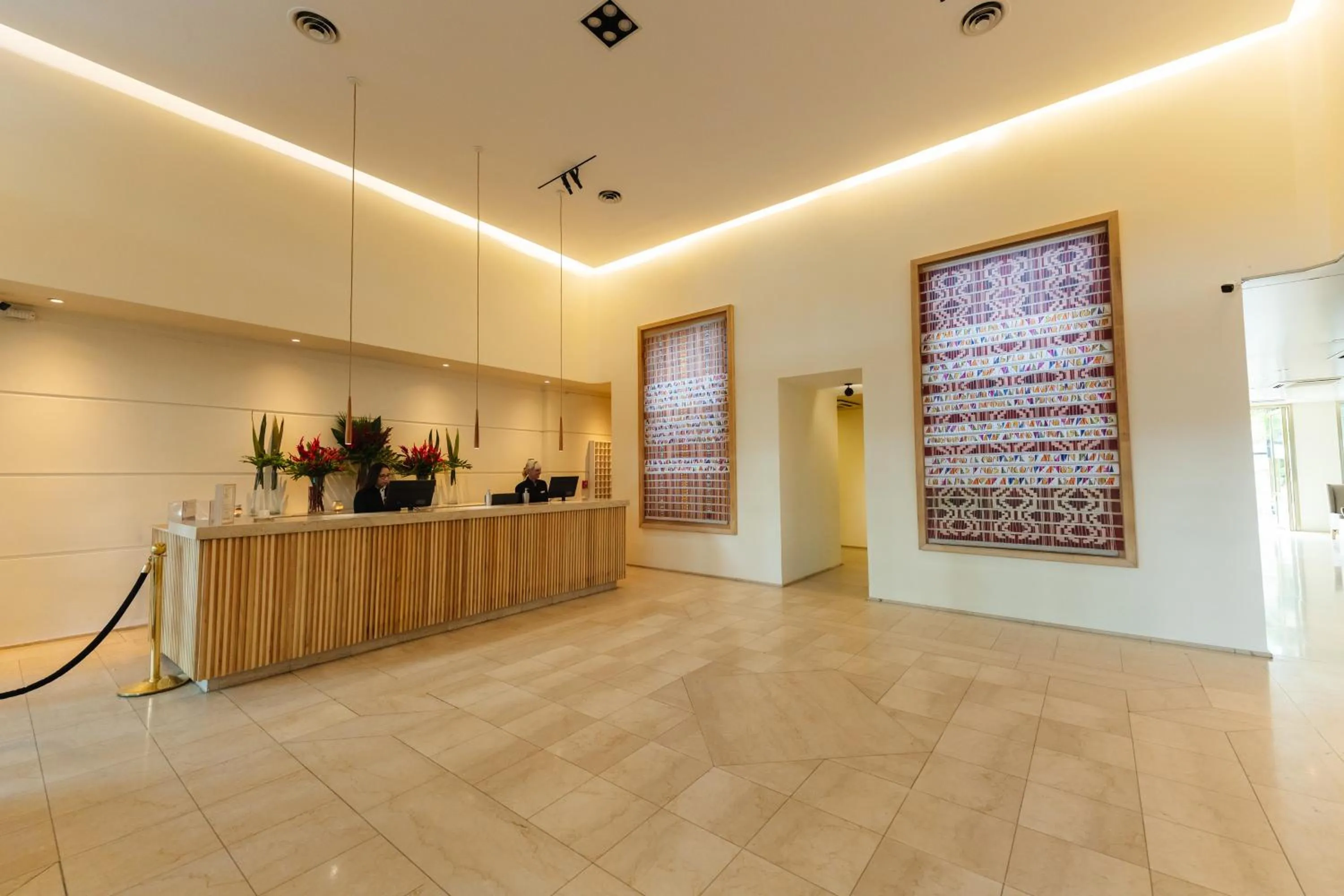 Lobby or reception in Loi Suites Recoleta Hotel