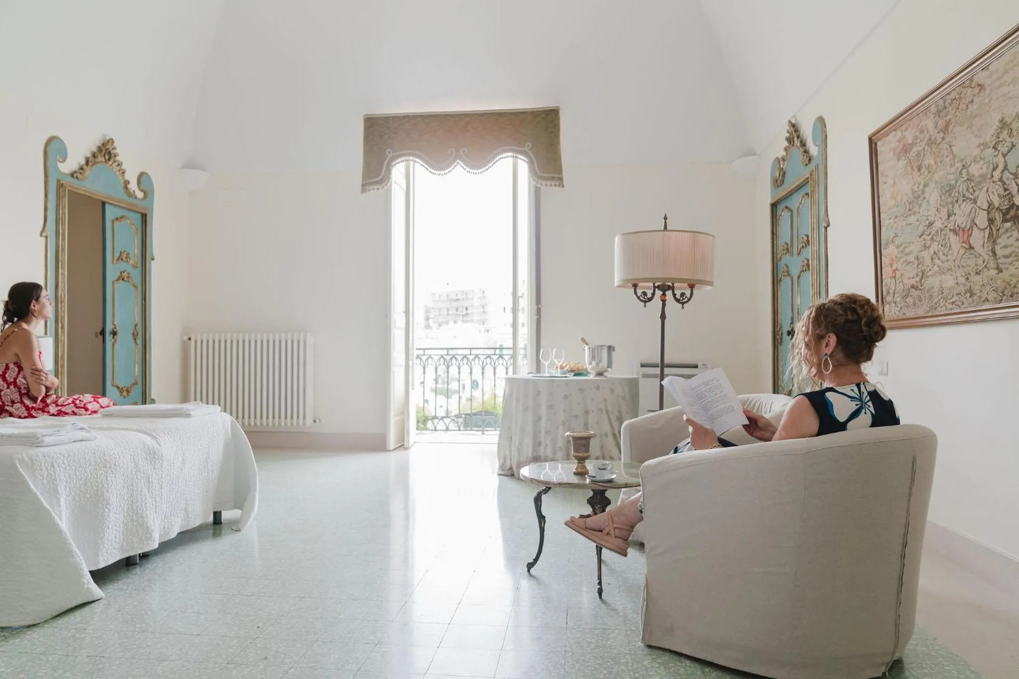 Bed in La Casa di Ele