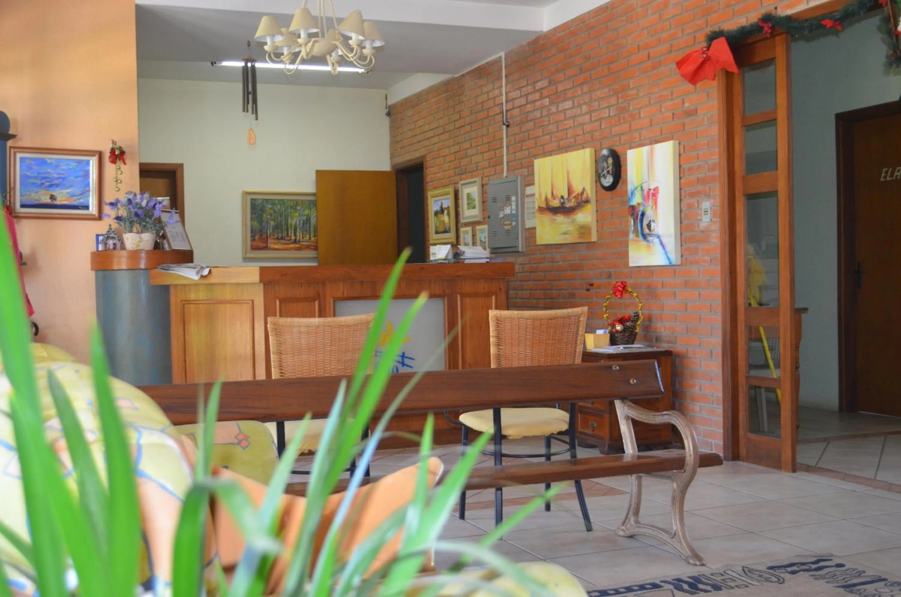 Lobby or reception in Sítio Hotel e Eventos